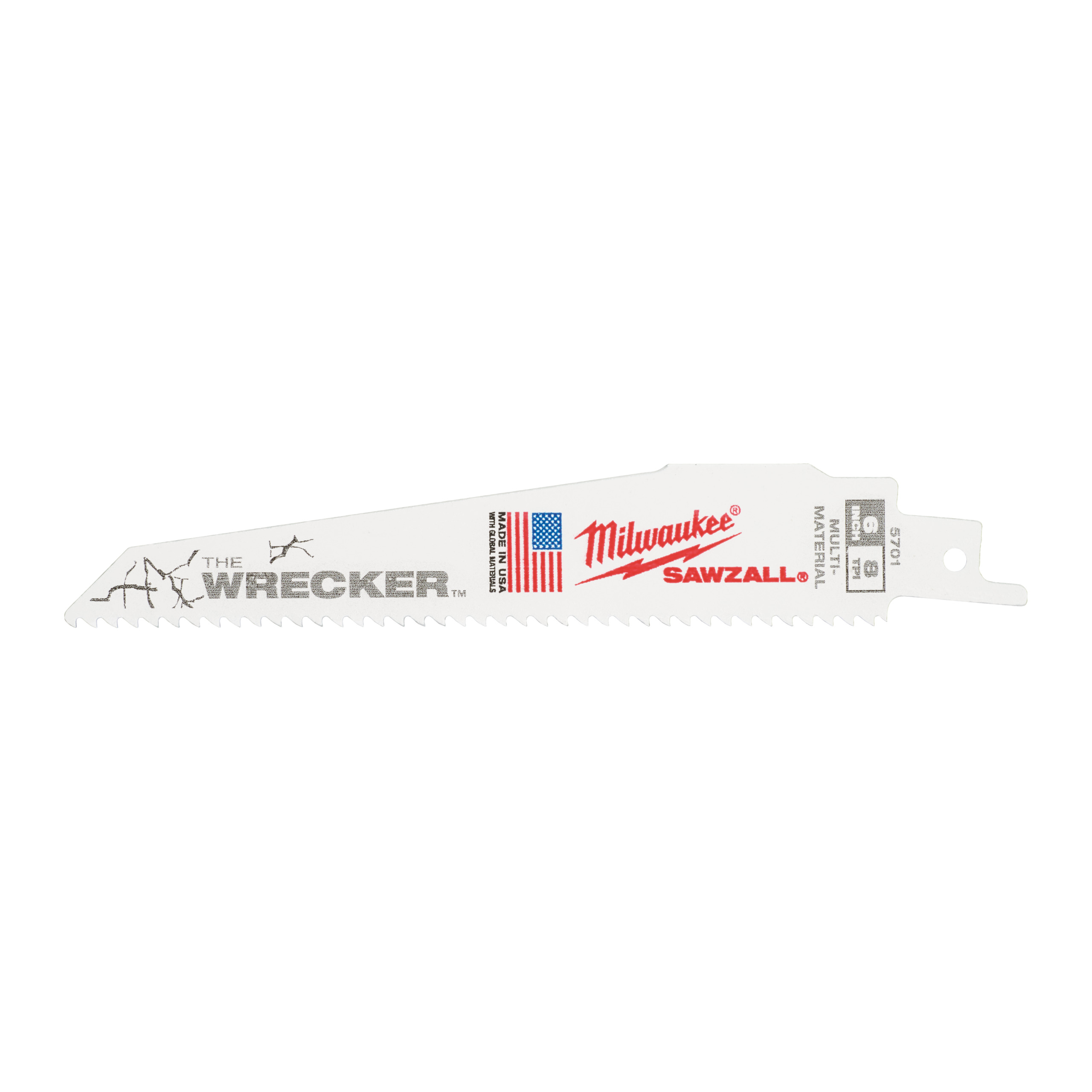 Milwaukee Säbelsägeblatt 150x7/11mm WRECKER (5)