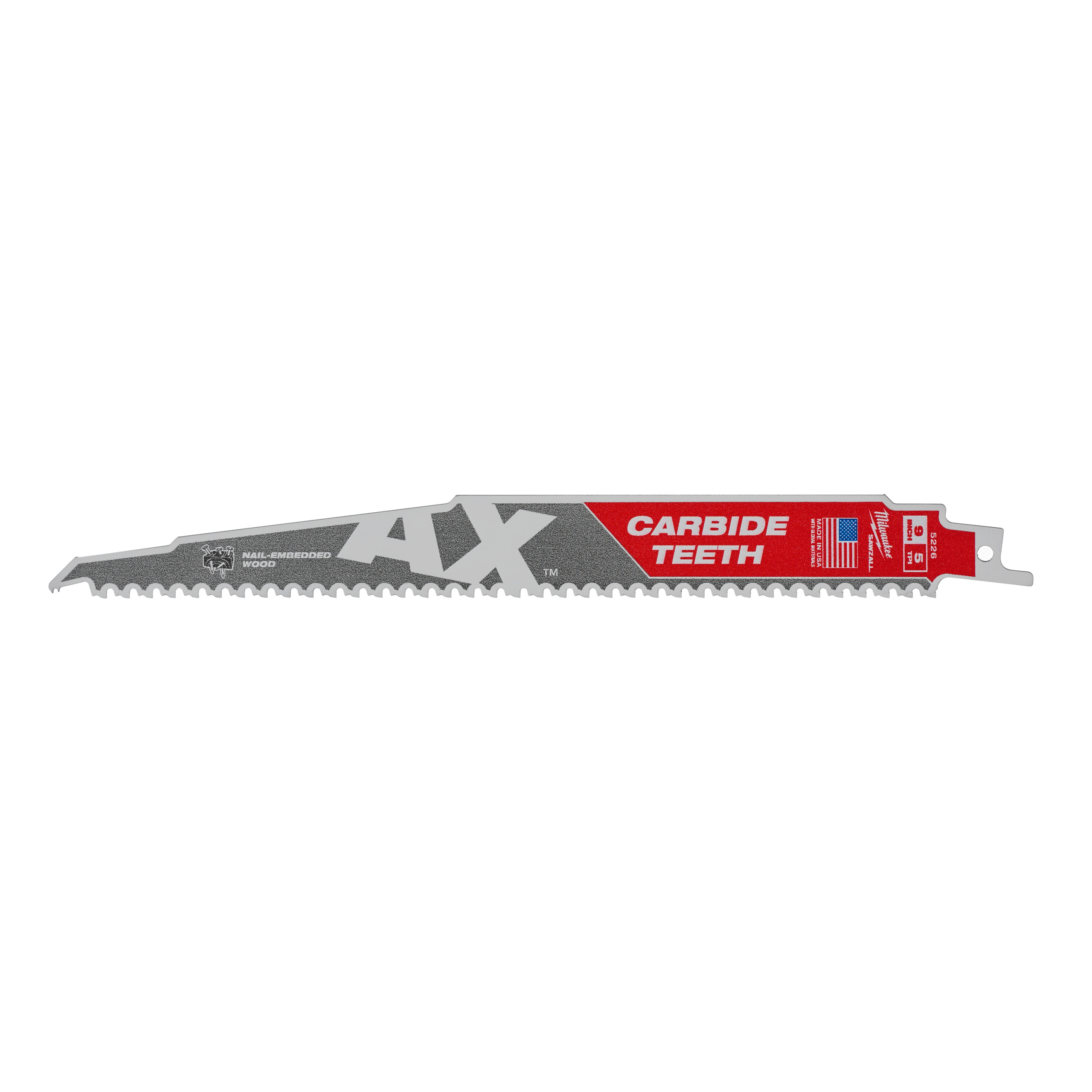 Milwaukee Säbelsägeblatt 230x5 mm THE AX HM (1)