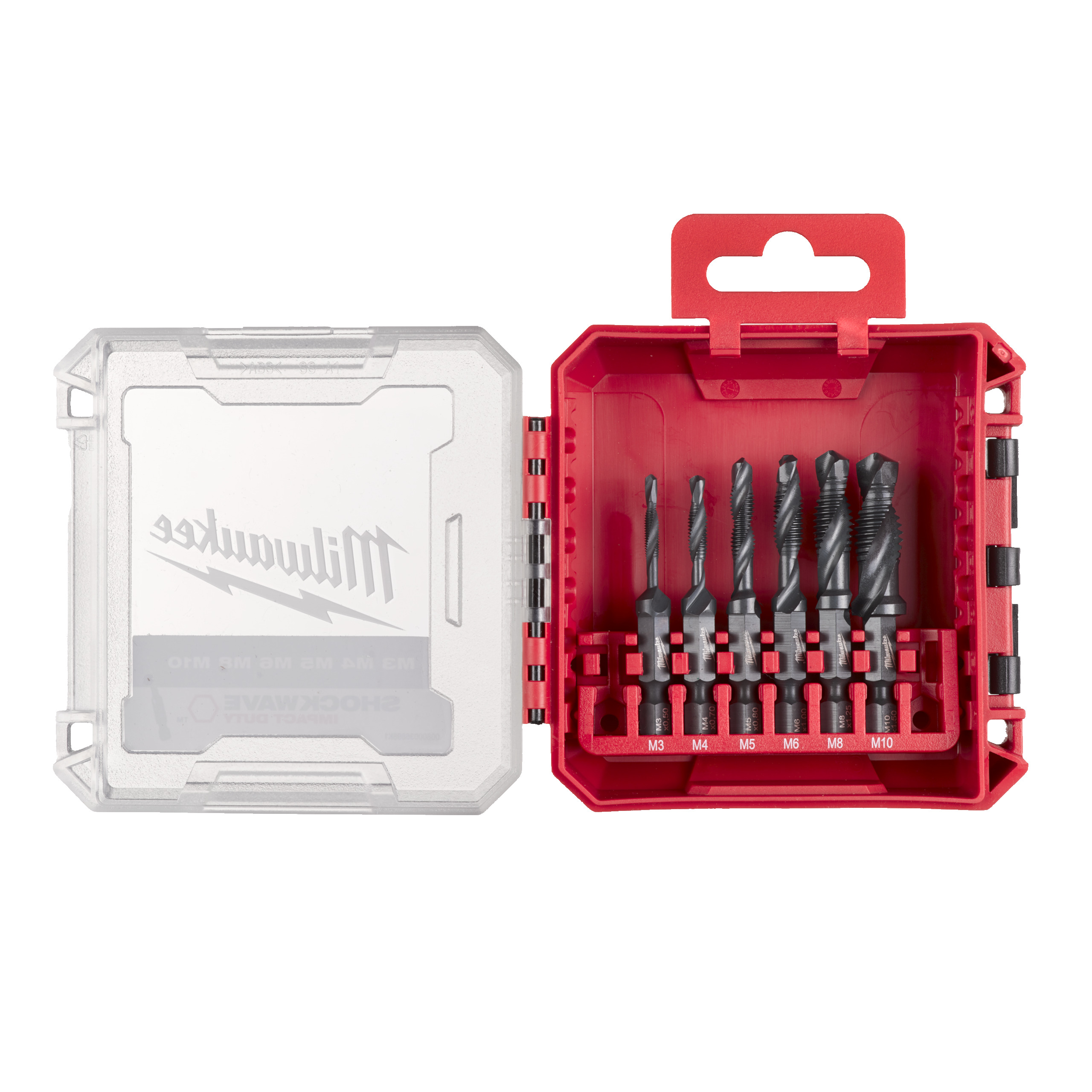 Milwaukee Kombi-Gewindebohrer HSS-G SWave Set(6pc)