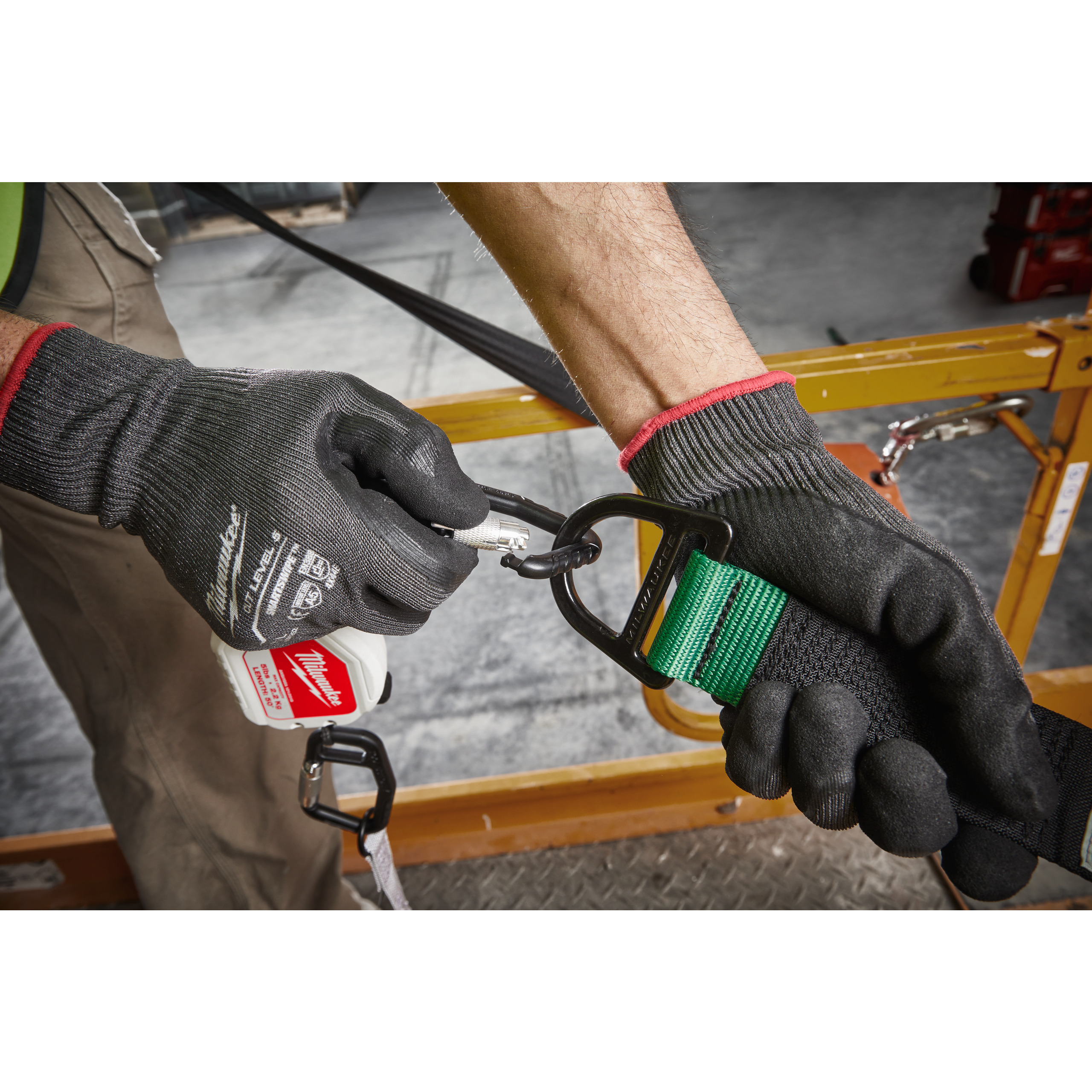 Milwaukee Quick-Connect Sicherung ausziehbar 2,2kg