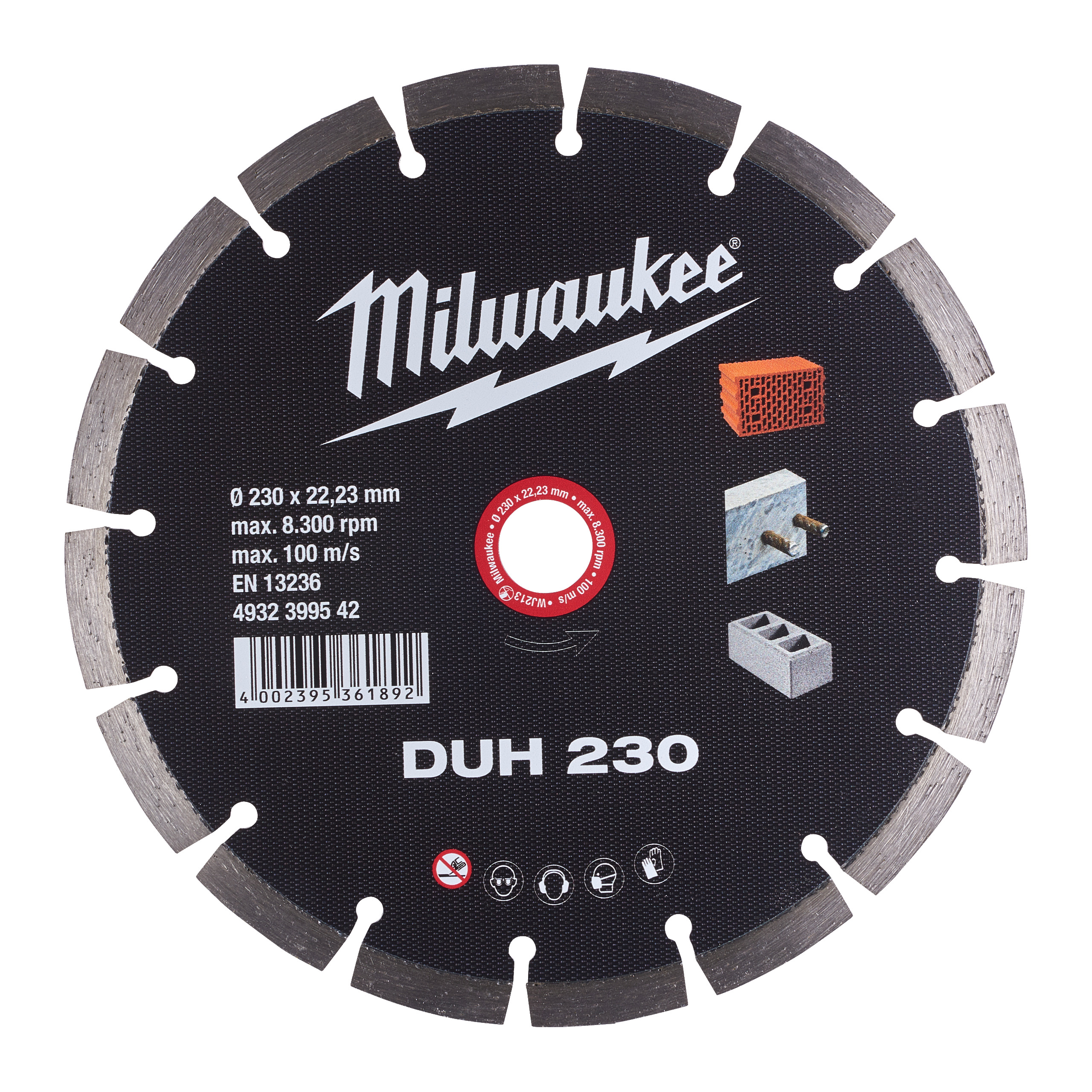 Milwaukee Diamanttrennscheibe Duh230