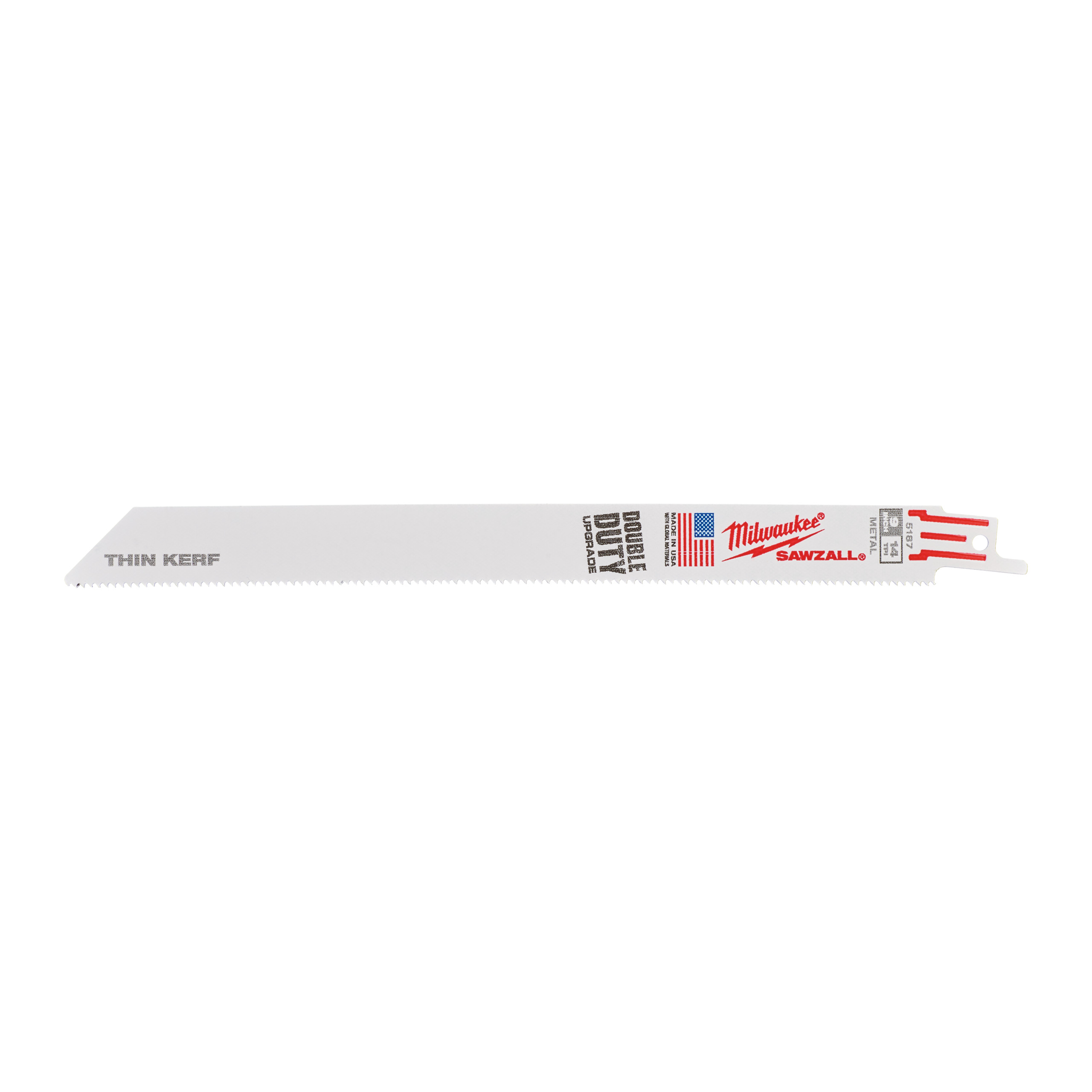 Milwaukee Säbelsägeblatt 230x 14 mm Metall (5)