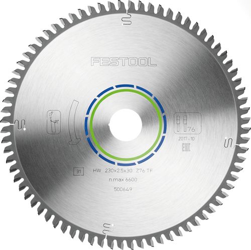 Festool Kreissägeblatt ALUMINIUM/PLASTICS HW 230x2,5x30 TF76