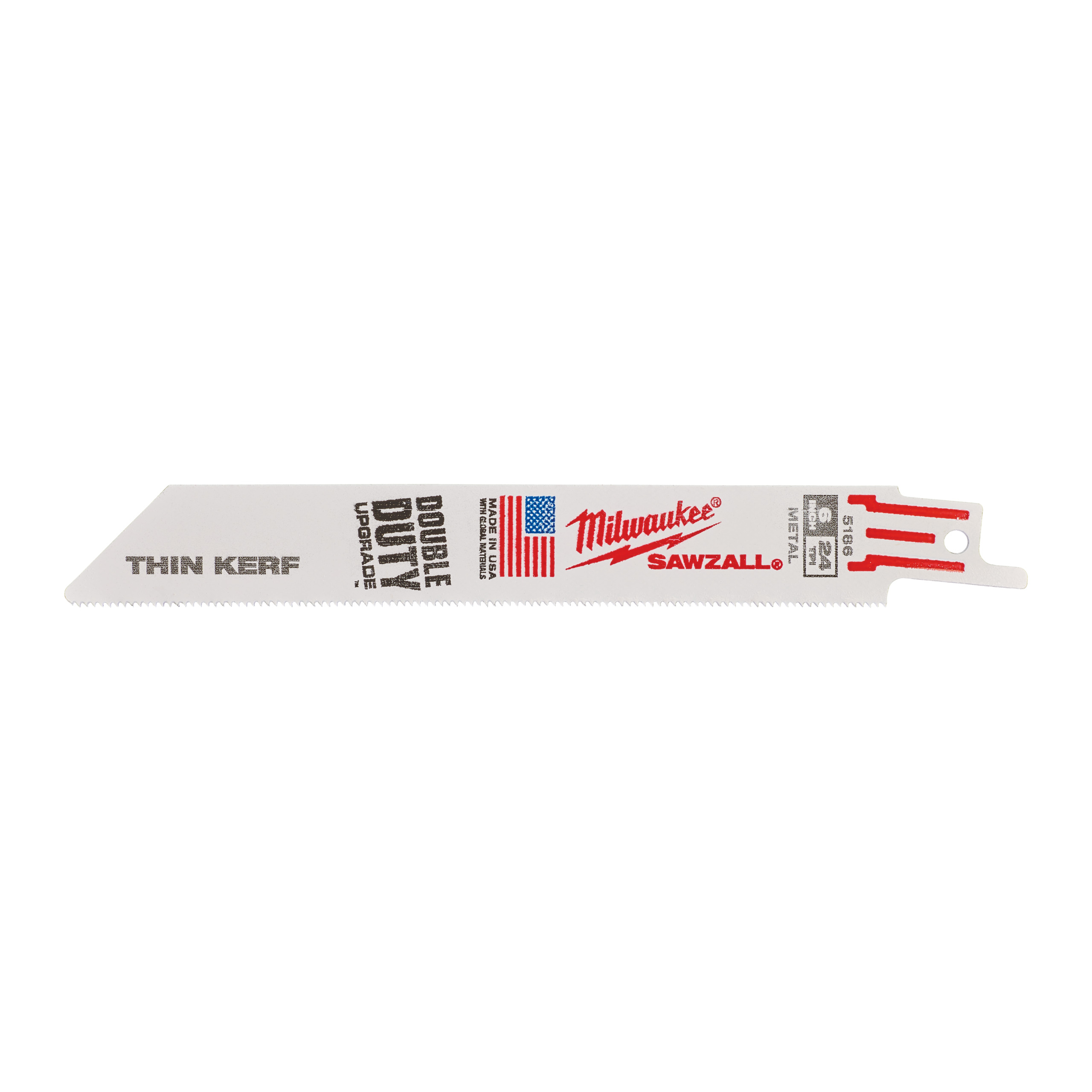 Milwaukee 150Mm X 24 Tpi -5Pc Säbelsägeblatt