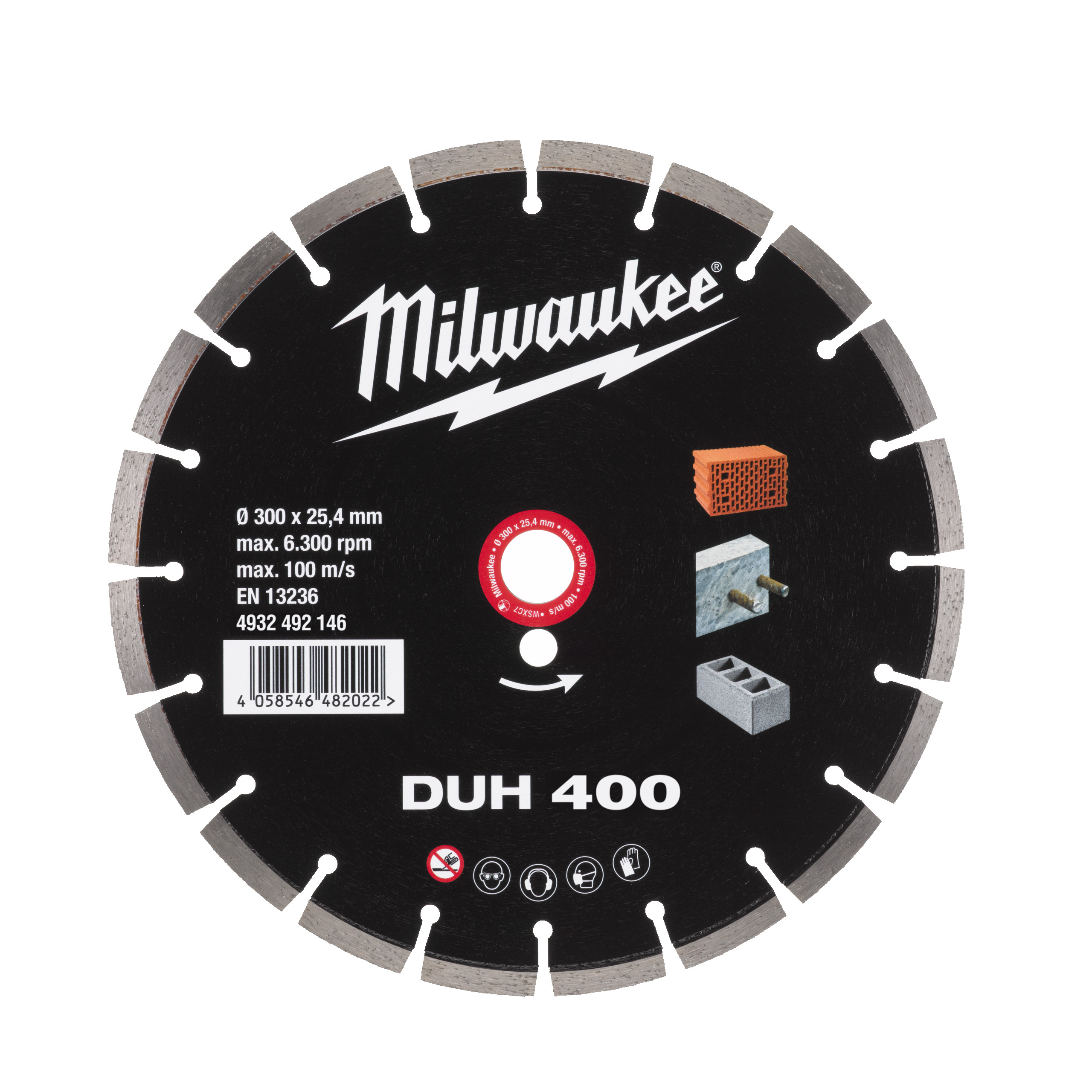 Milwaukee Diamanttrennscheibe DUH300