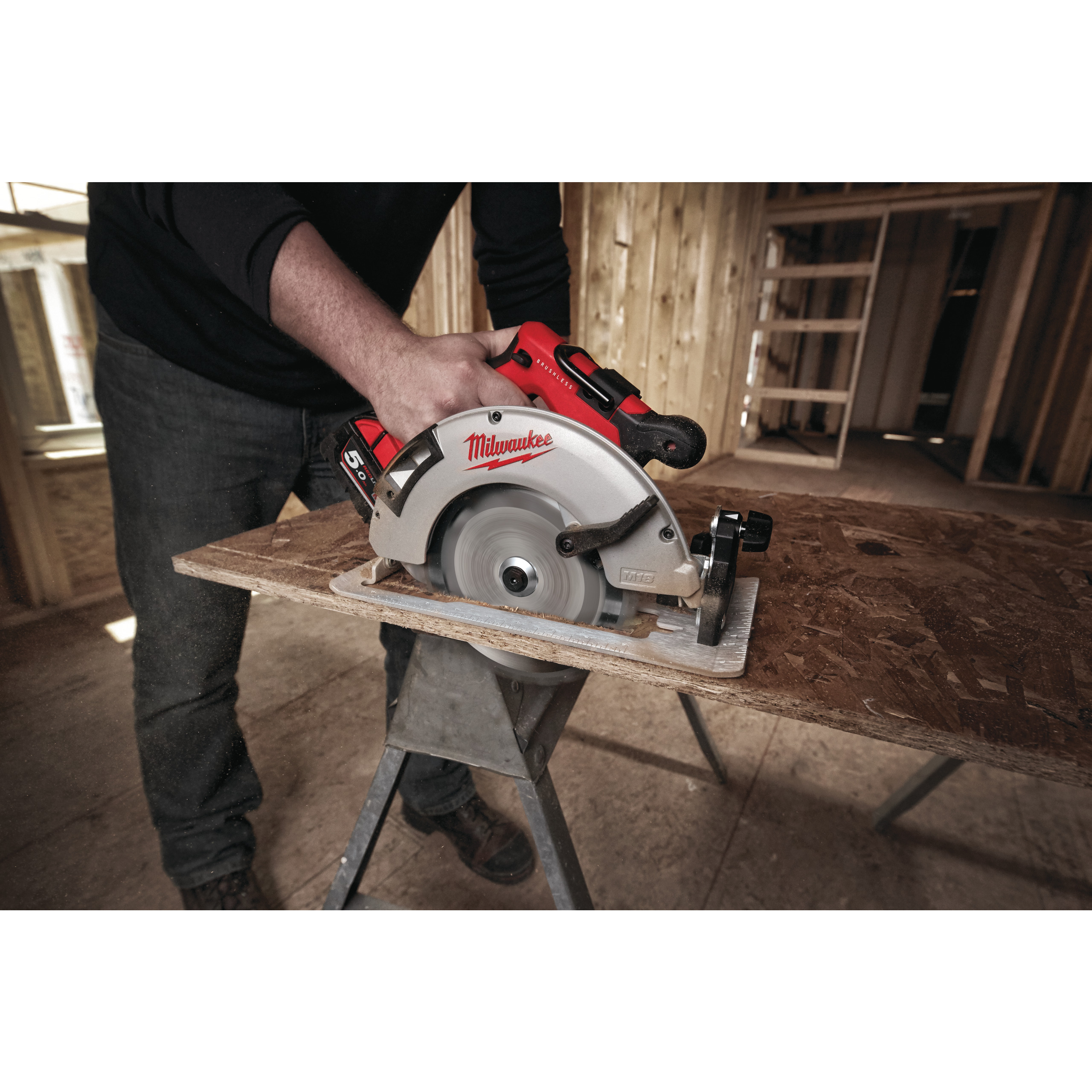 Milwaukee M18Blcs66-502X Akku-Kreissaege