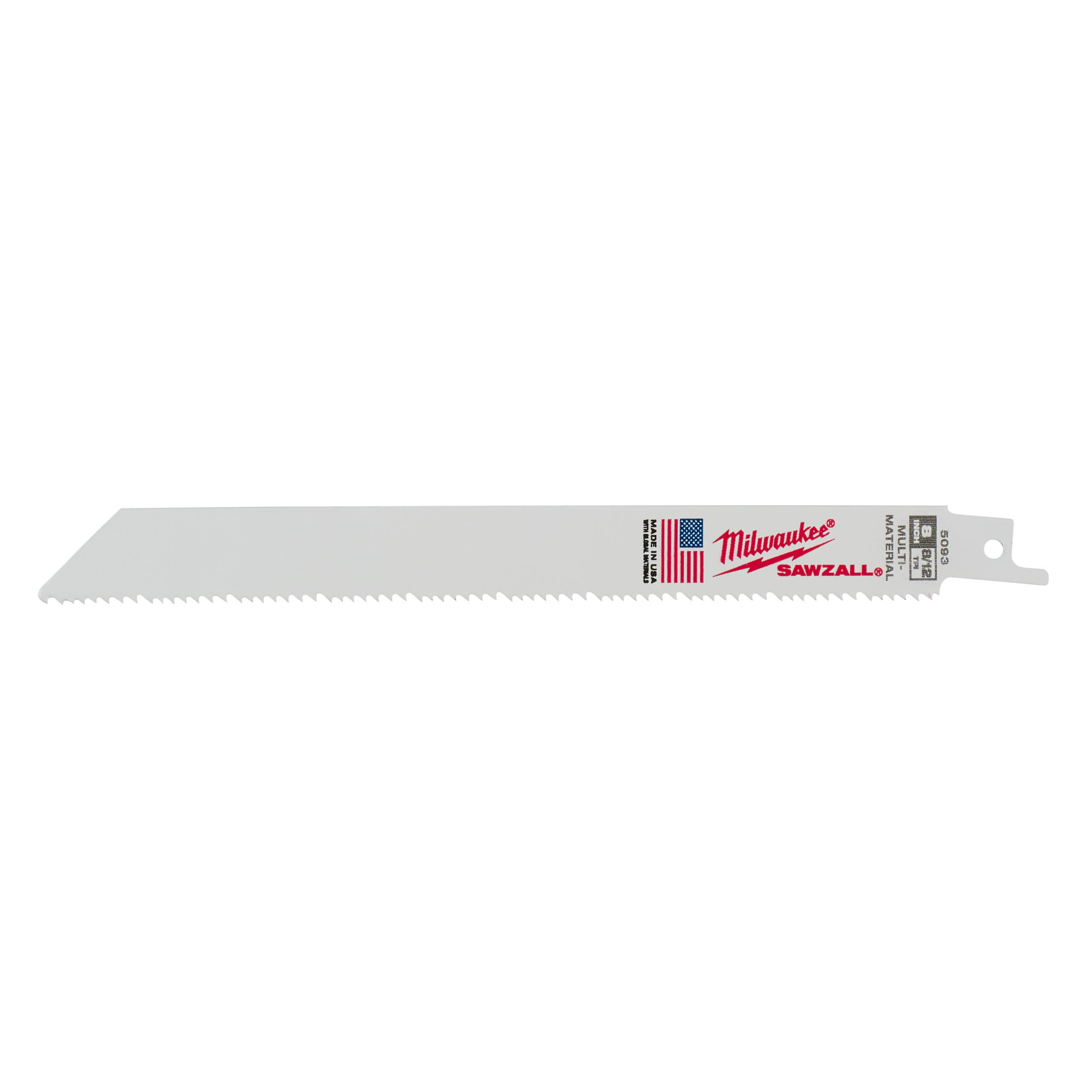 Milwaukee Säbelsägeblatt 200 x 8/12 mm Univ. (5)