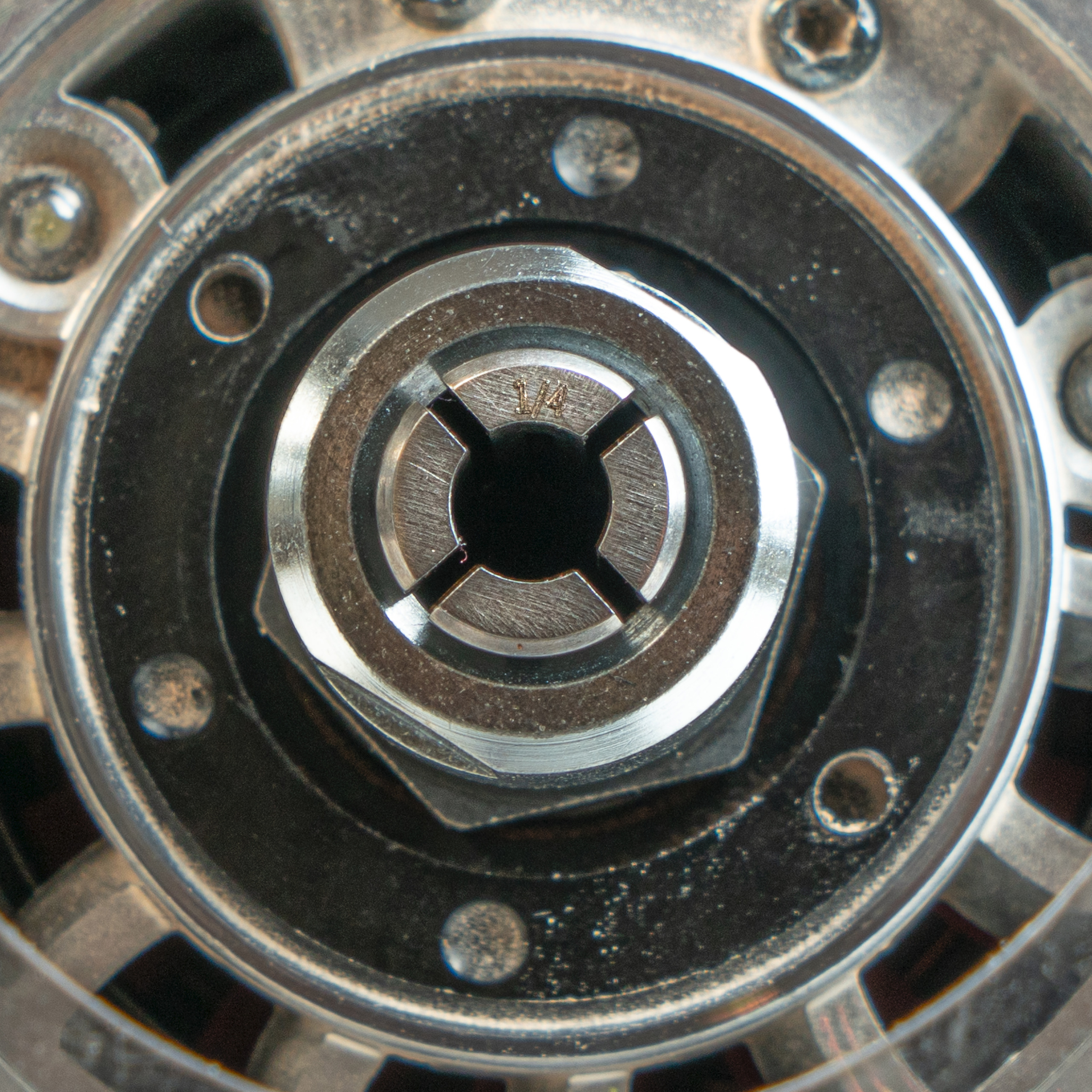 Milwaukee 6,35 mm Spannzange für Kantenfräse