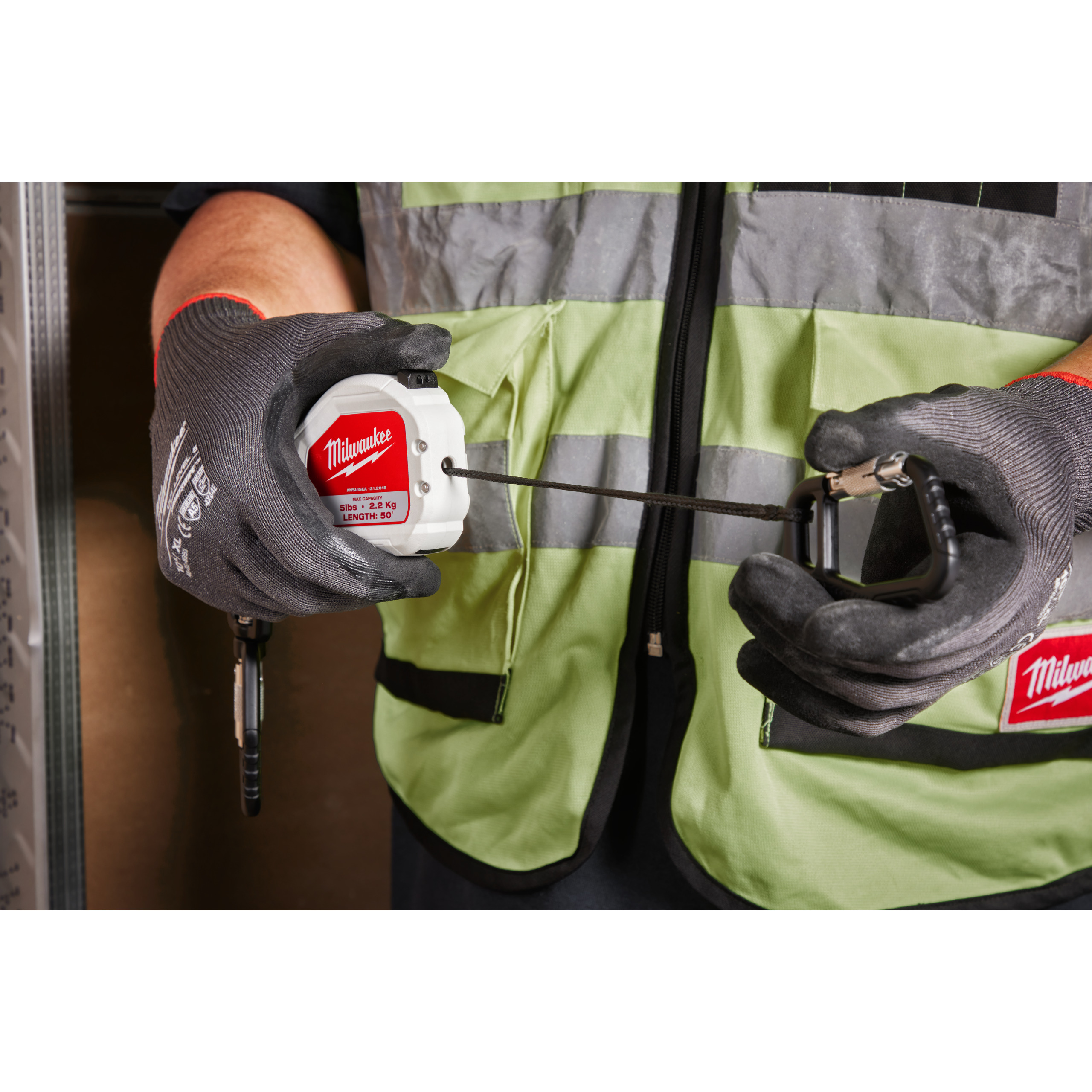 Milwaukee Quick-Connect Sicherung ausziehbar 2,2kg