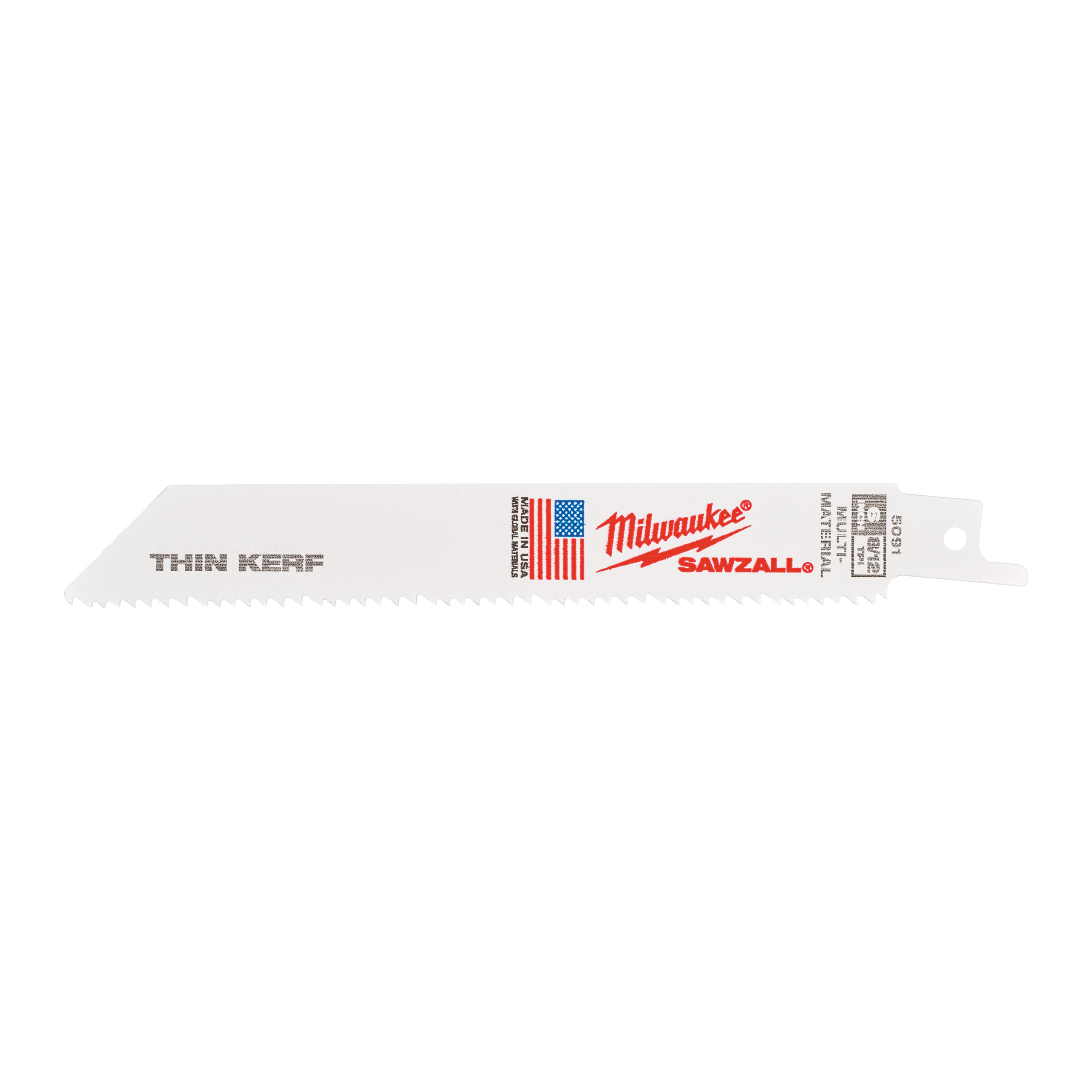 Milwaukee Säbelsägeblatt 150 x 8/12 mm Univ. (5)