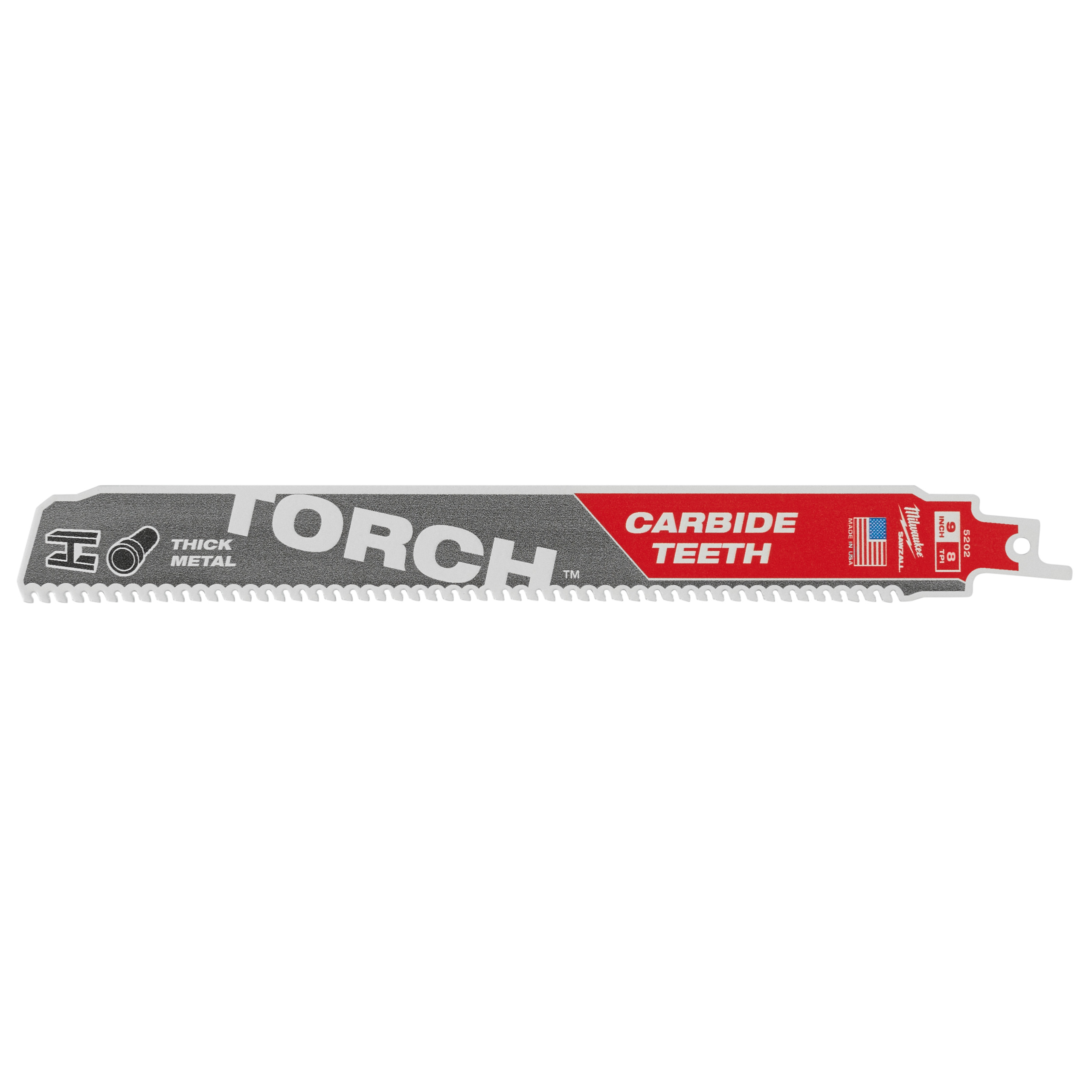 Milwaukee Säbelsägeblatt 230x8 mm TORCH HM (5)