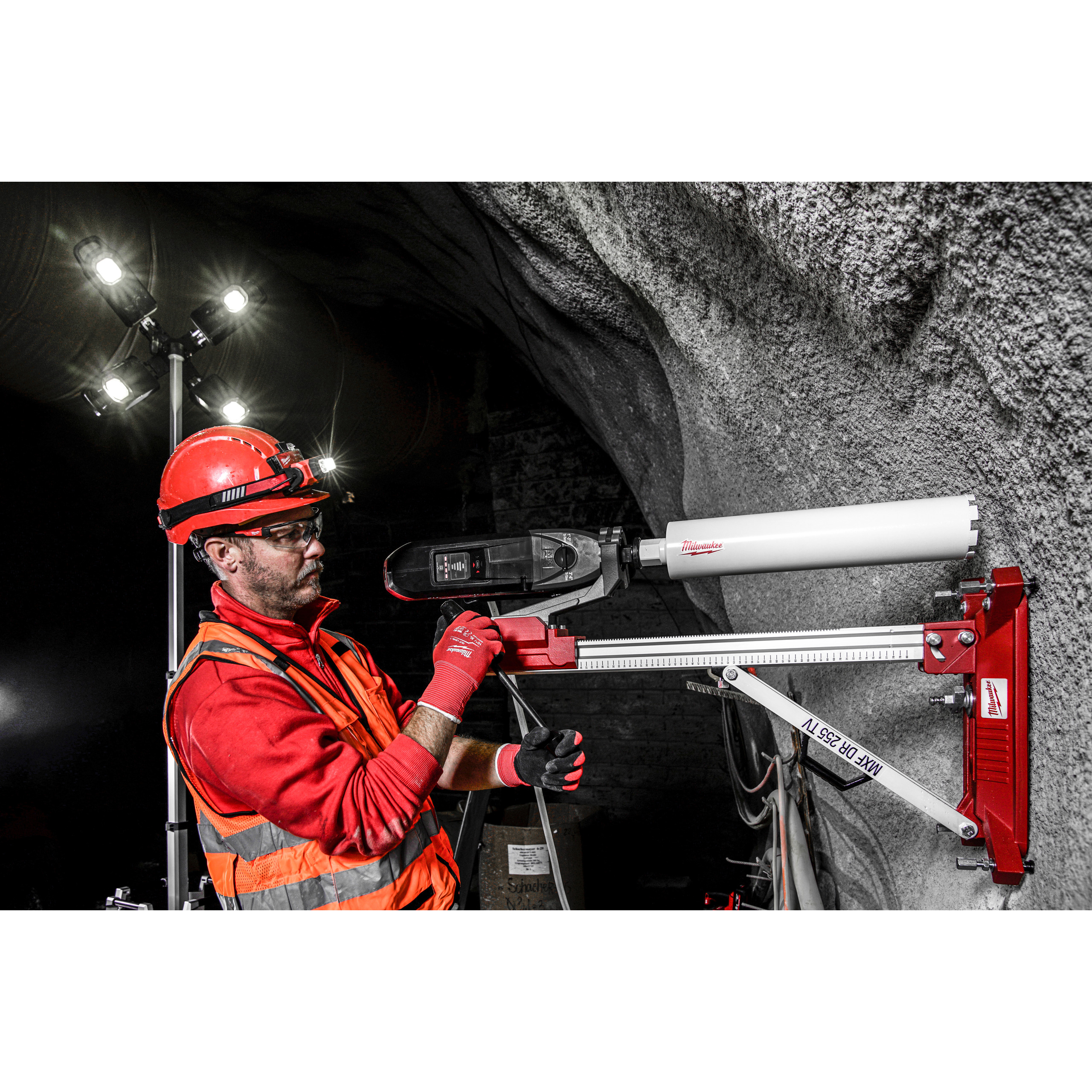 Milwaukee Mxfdr255Tv Magnetbohrständer