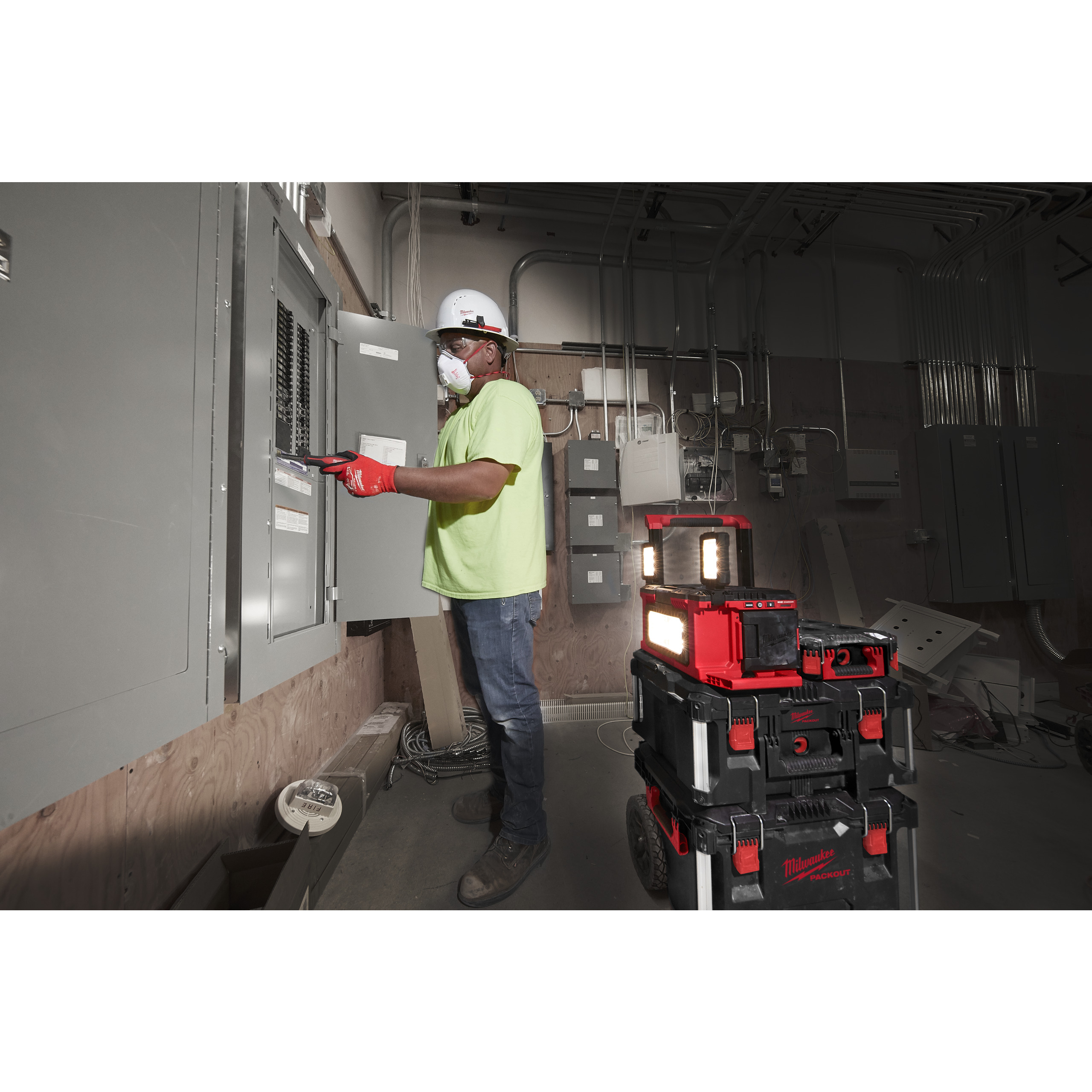 Milwaukee M18POALC-0 Akku-Packout-Leuchte
