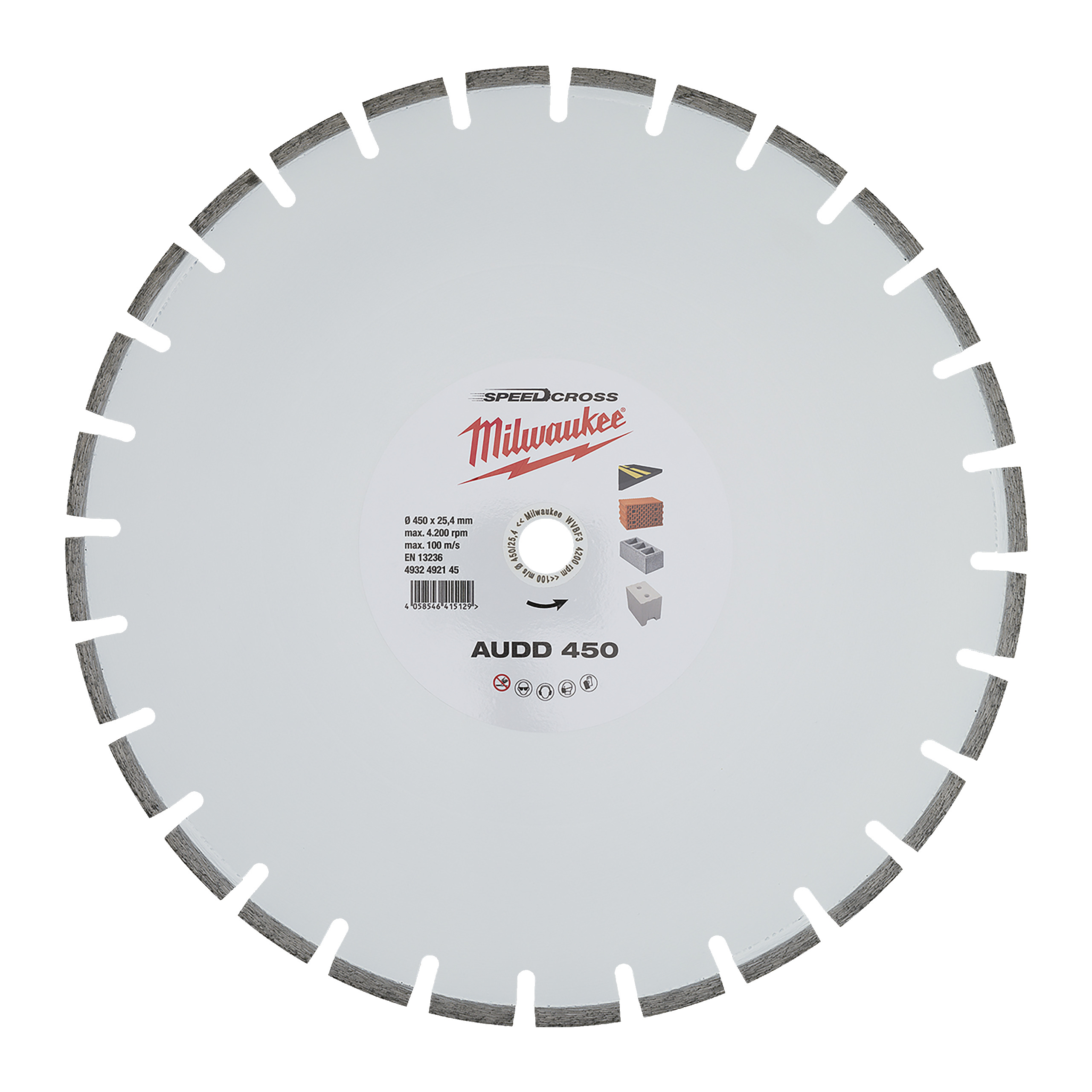 Milwaukee Speedcross Diamanttrenns AUDD 450mm