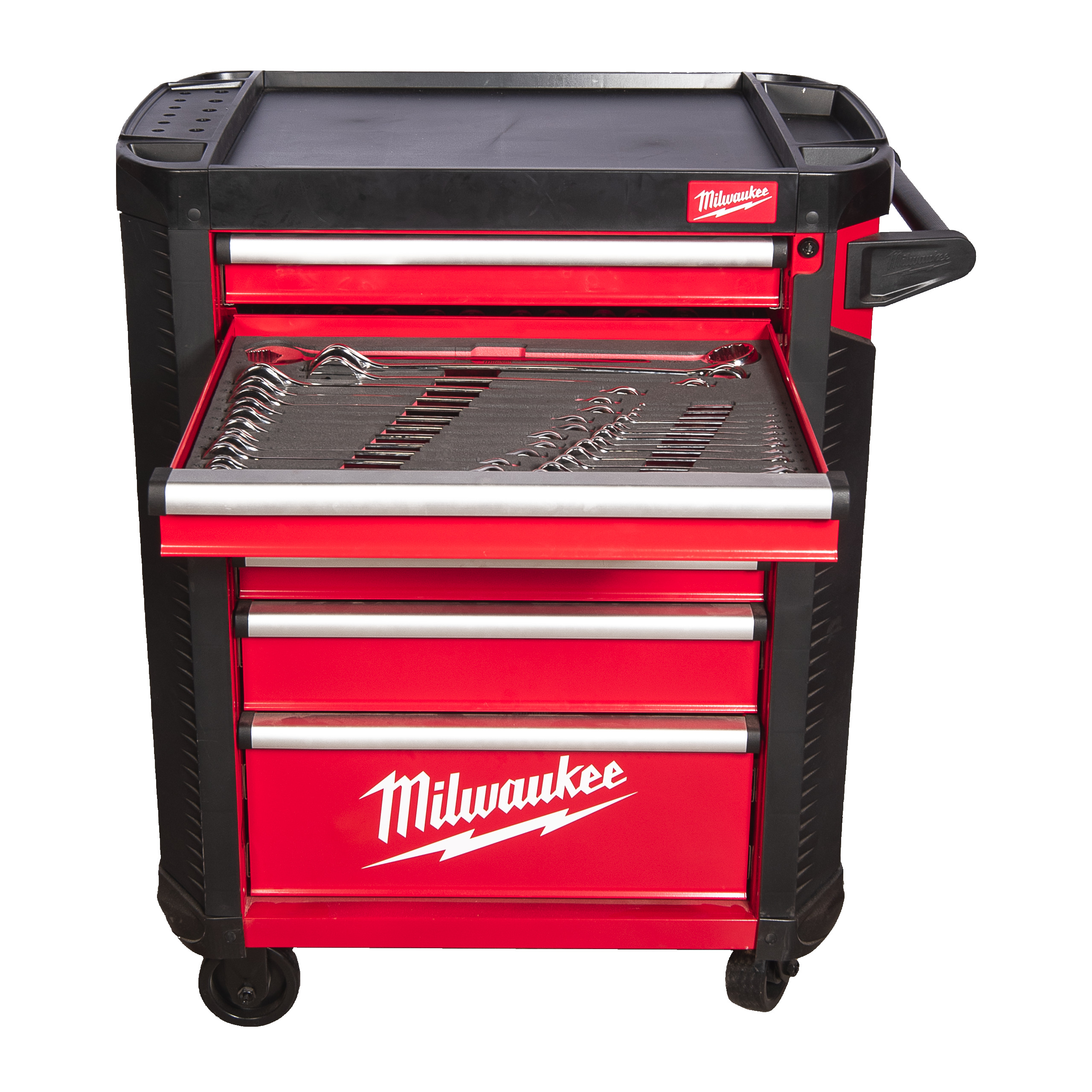 Milwaukee 78cm Werkstattwagen mit Bestückung (206)