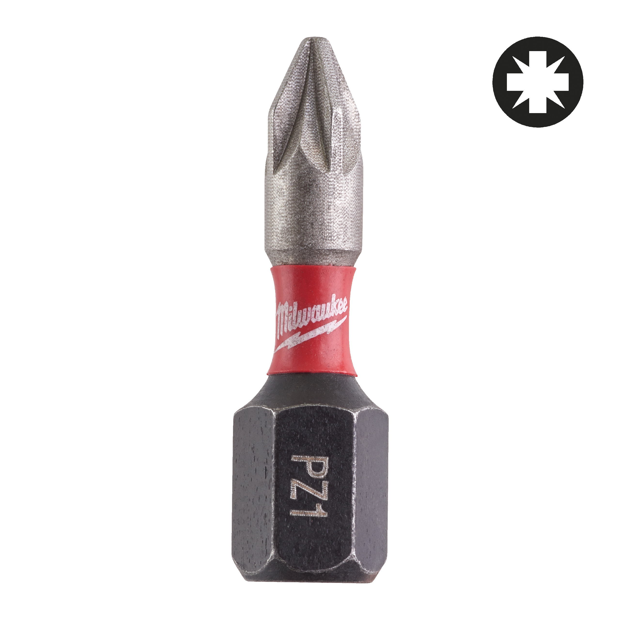 Milwaukee Bit Pz1 25Mm Shockwave  (25) Disp. 1,