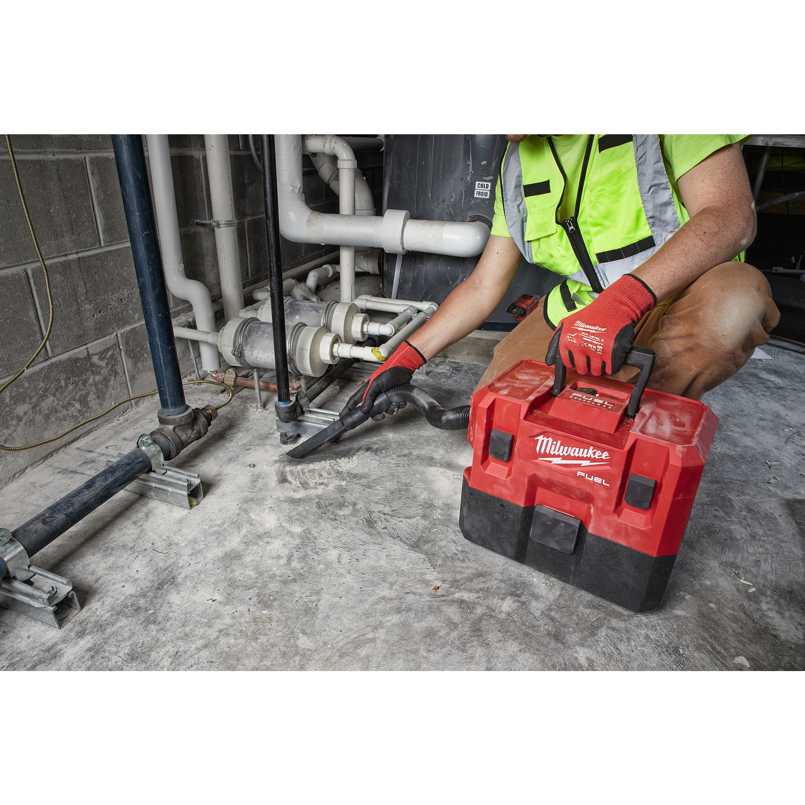 Milwaukee M12FVCL-0 FUEL Ak-Nass/Trockensauger