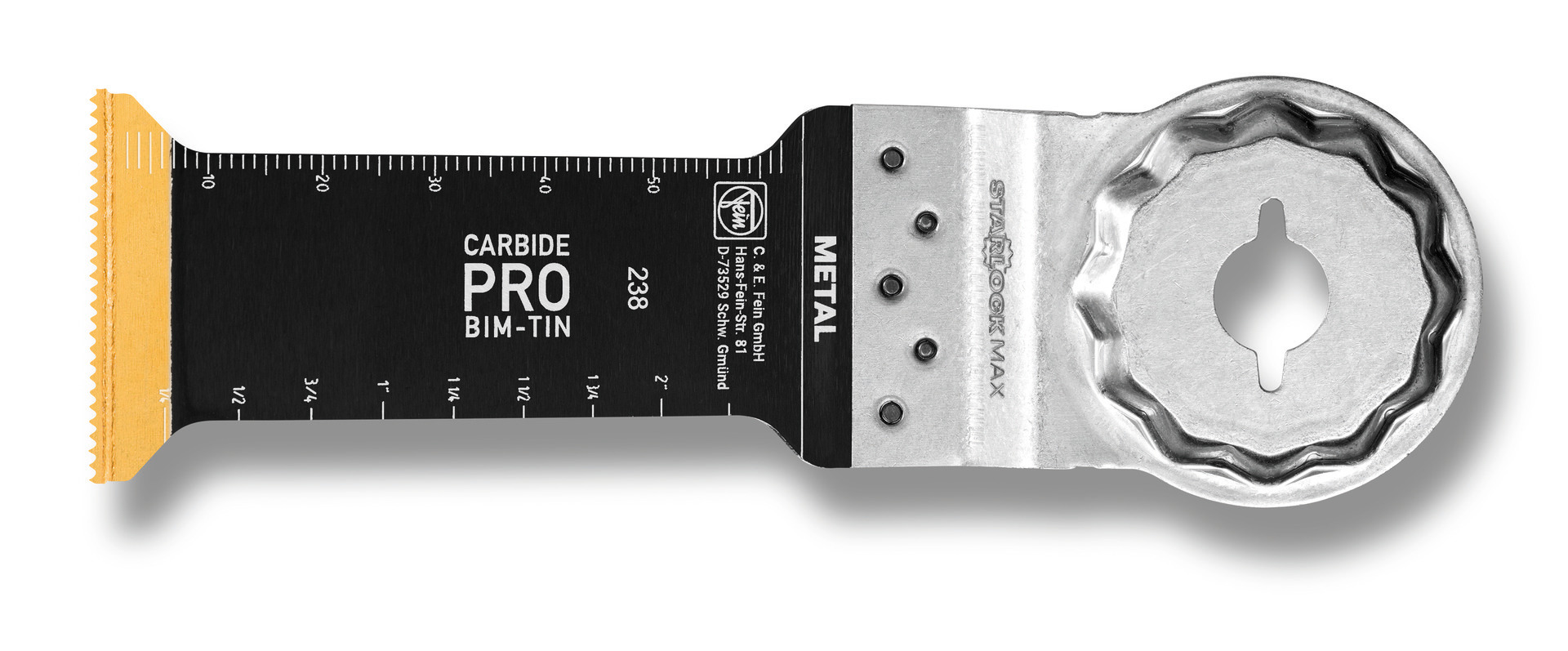 E-Cut Carbide Pro, Länge 75 mm, Breite 32 mm, VE 50 St, Aufnahme SLM