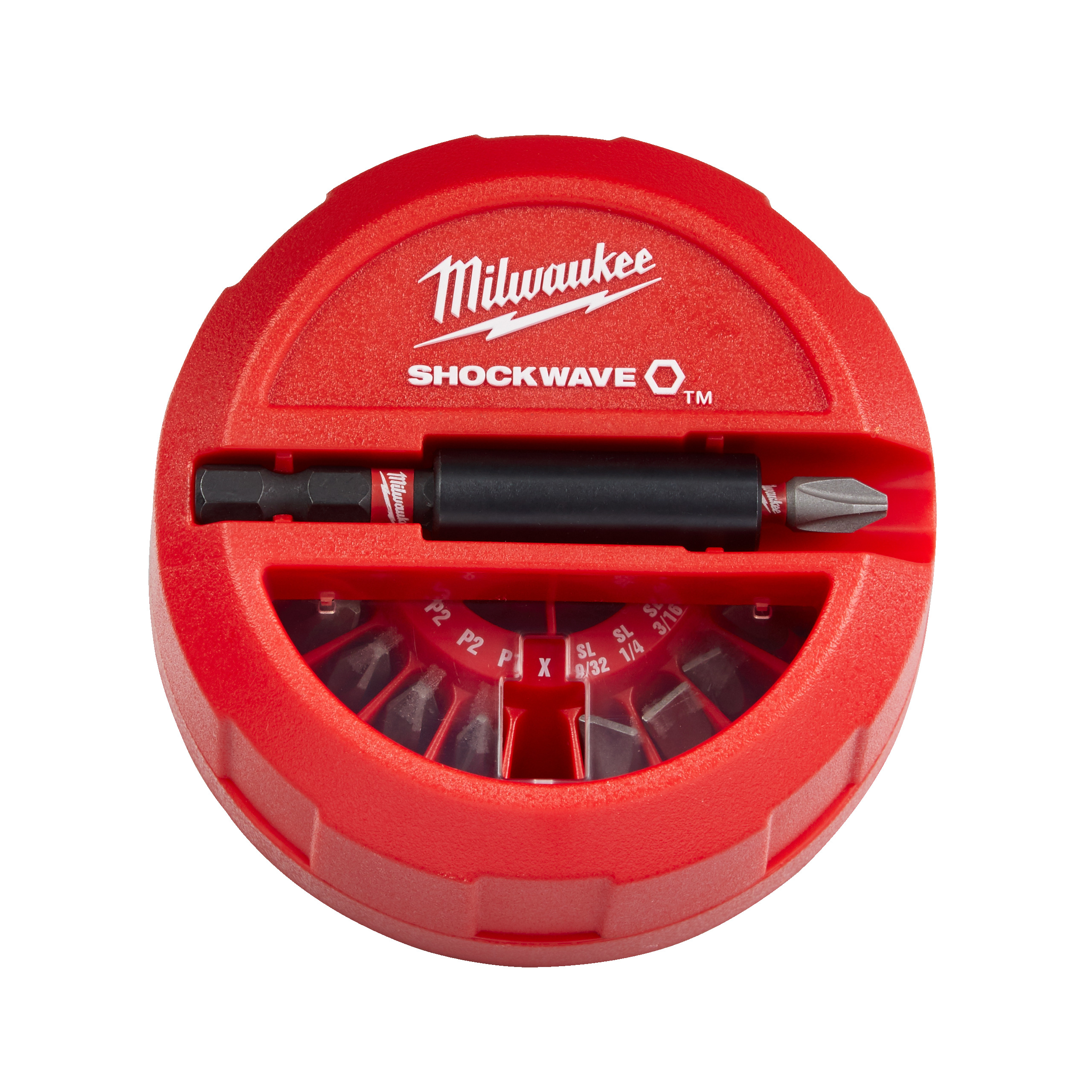 Milwaukee Shockwave  Puckset (15-Tlg)