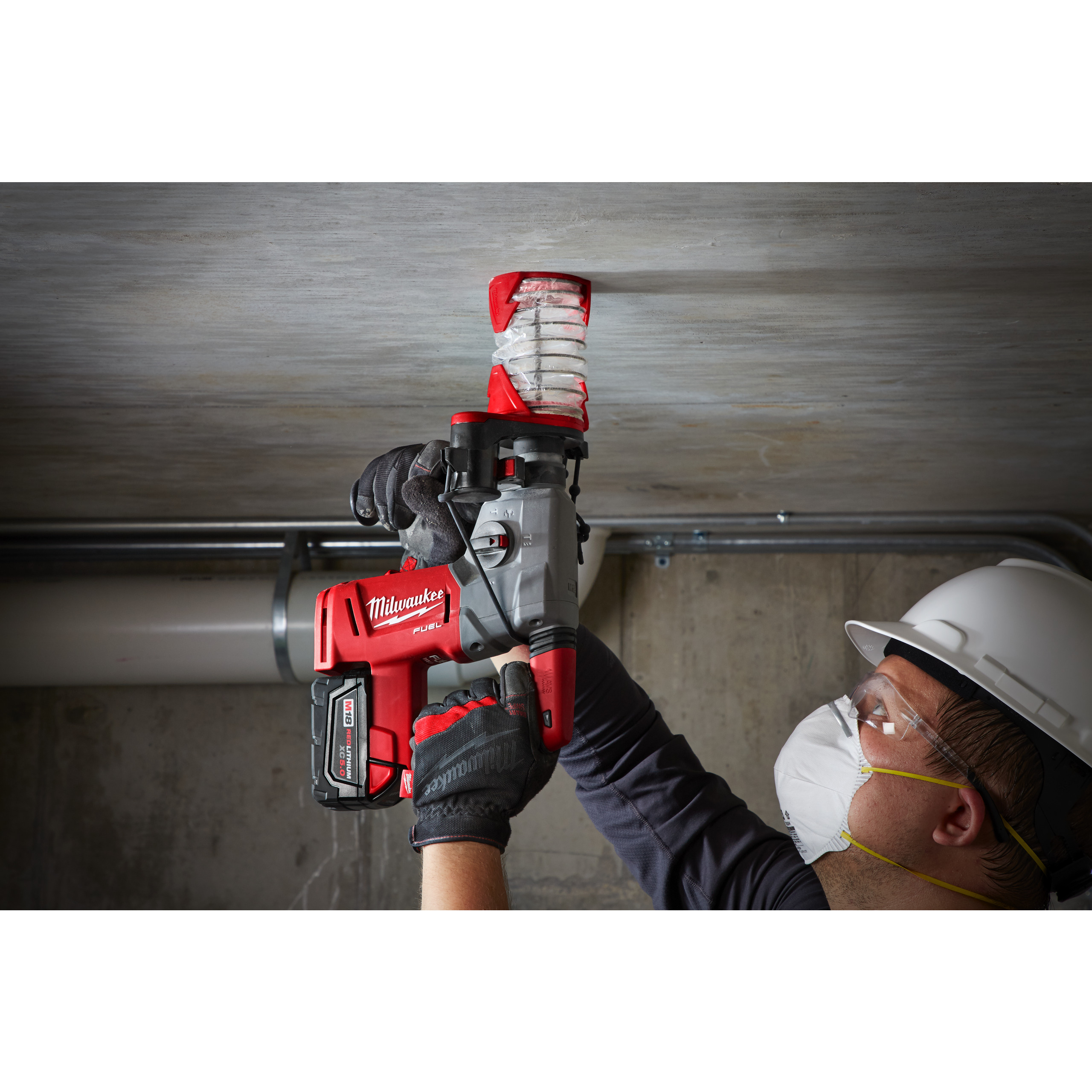 Milwaukee SDS-Plus Universalabsaugung bis  215 mm