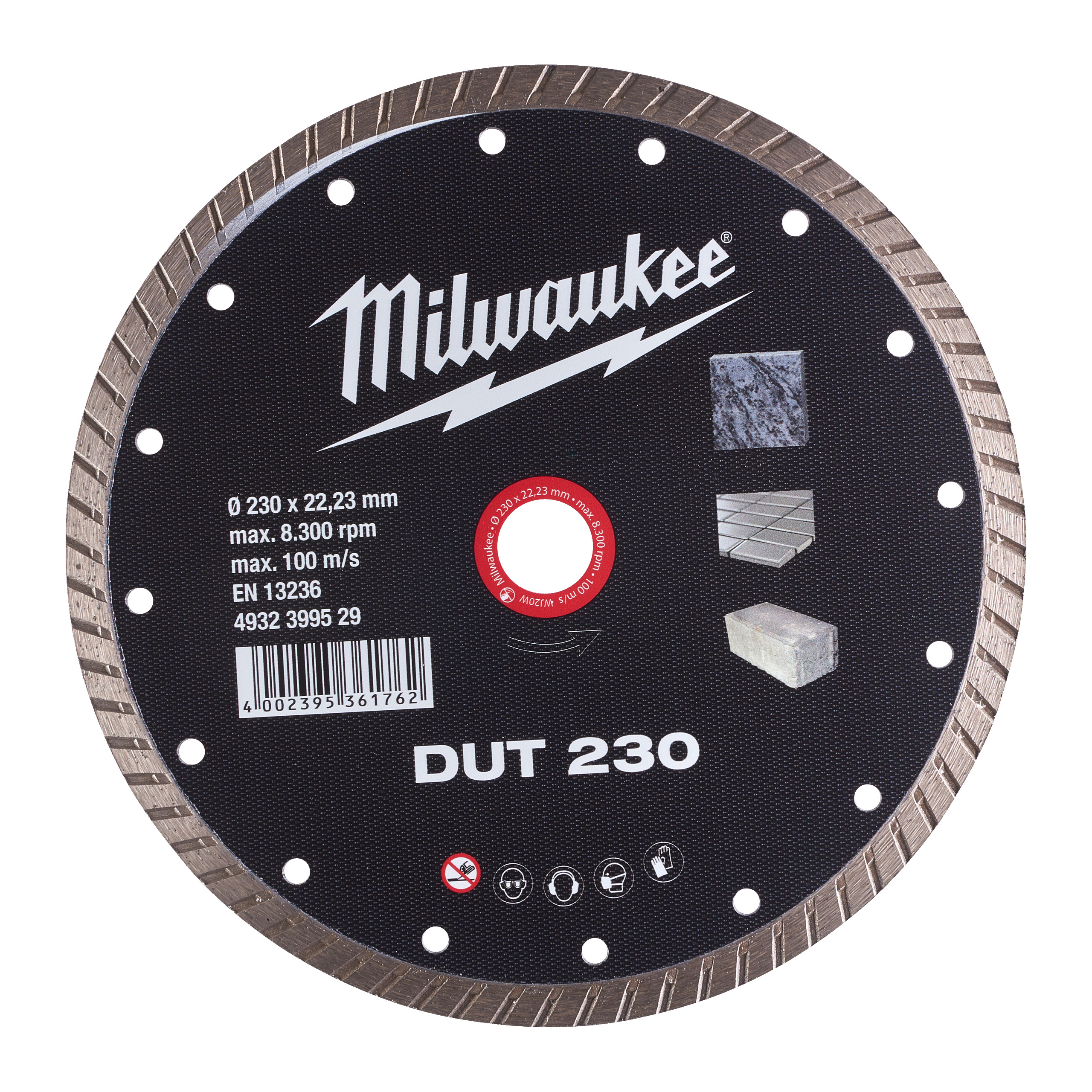 Milwaukee Diamanttrennscheibe Dut230