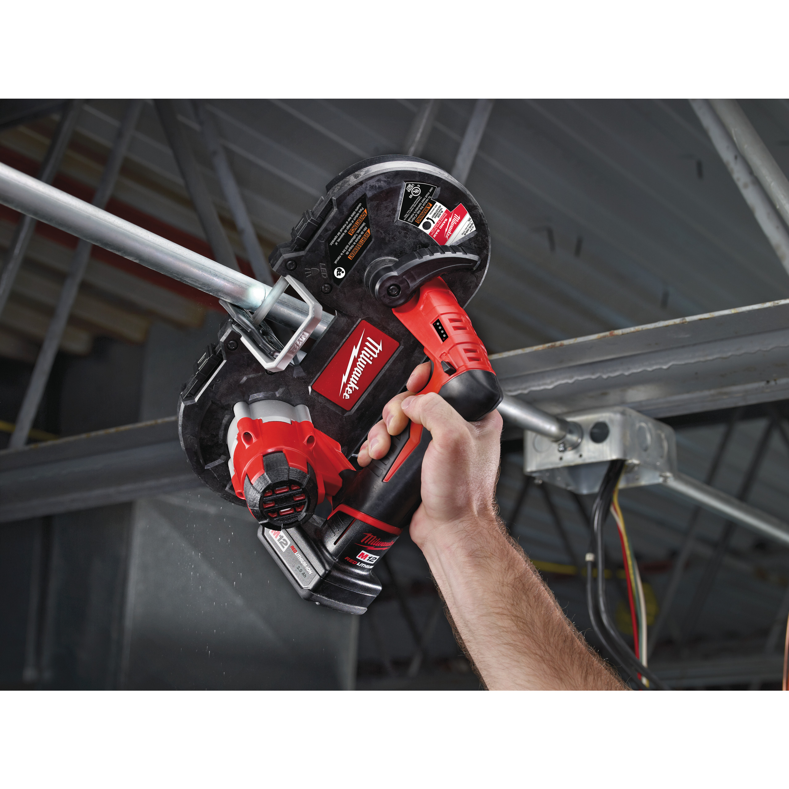 Milwaukee M12Bs-402C Akku-Bandsaege