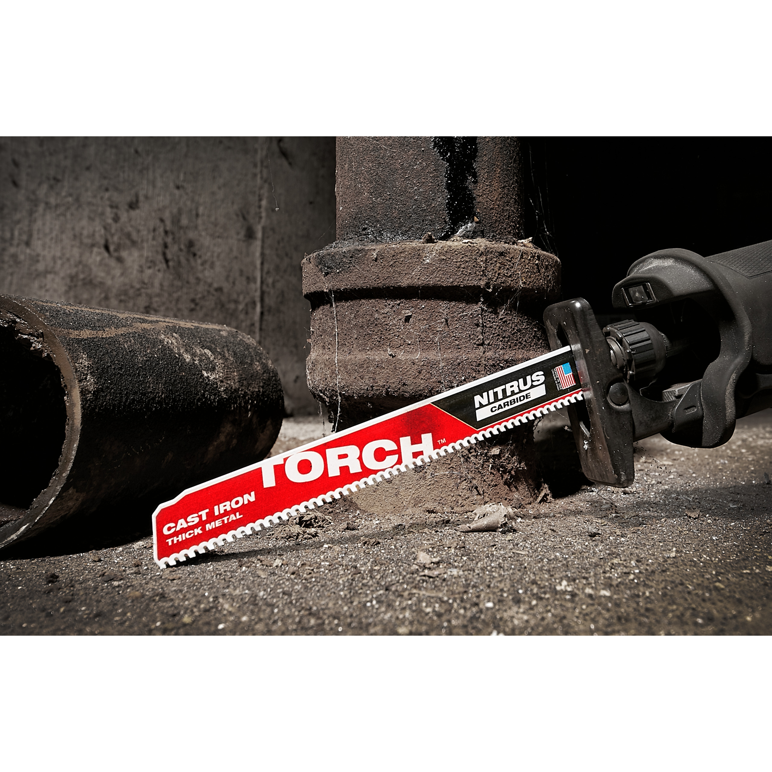 Milwaukee Säbelsägeblatt 230x8 mm TORCH NITRUS HM