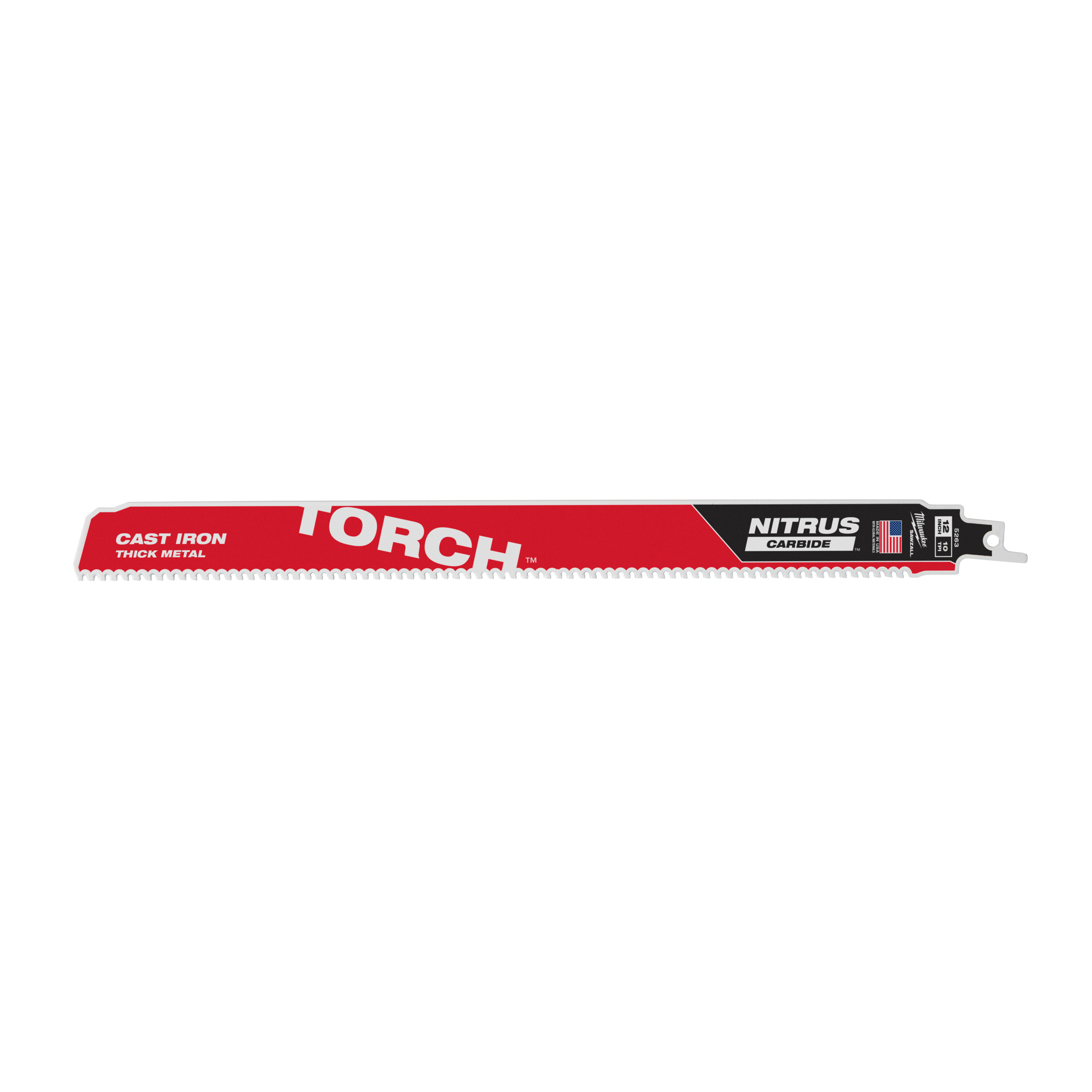 Milwaukee Säbelsägeblatt 300x10 mm TORCH NITRUS_HM