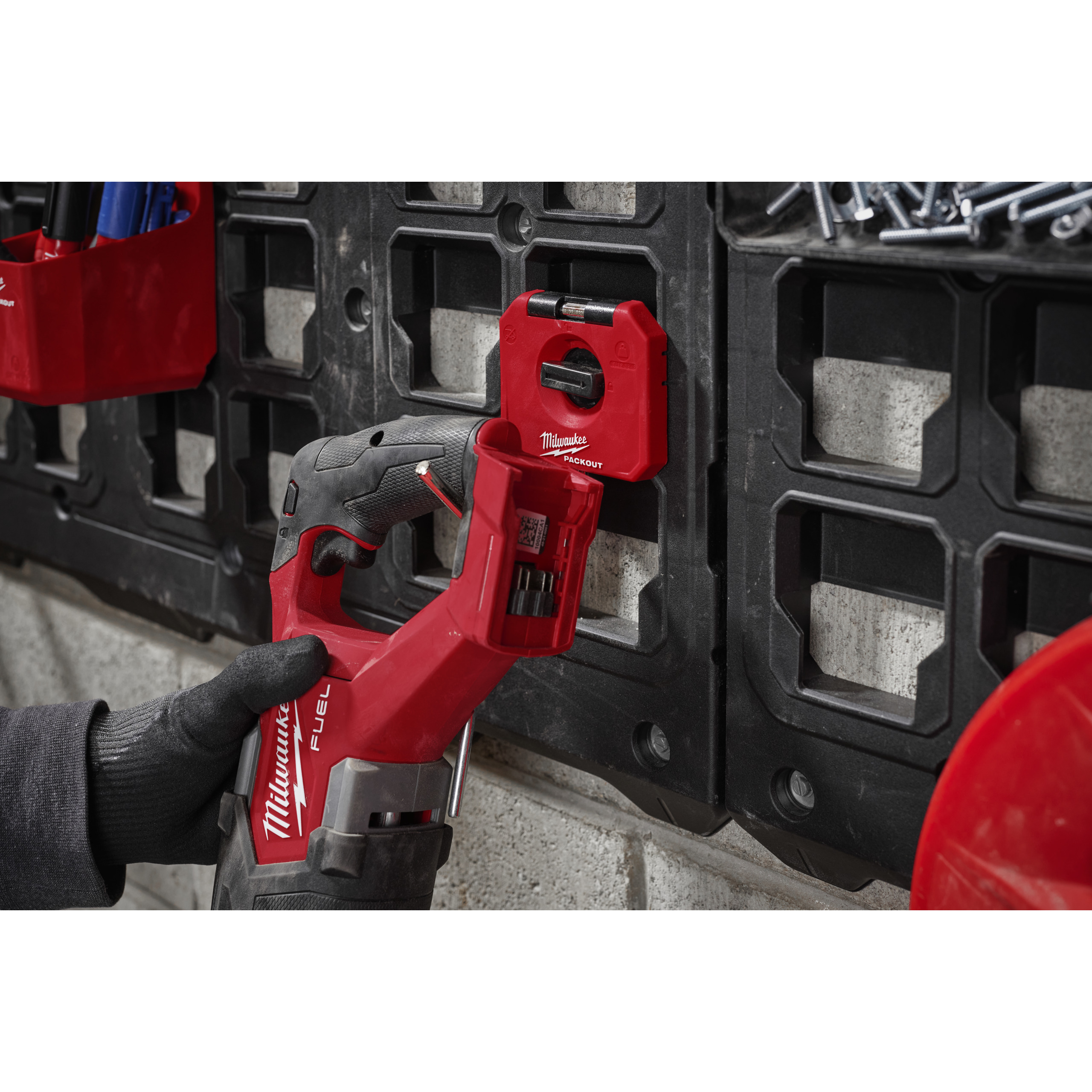 Milwaukee PACKOUT Einzelhaken Metall