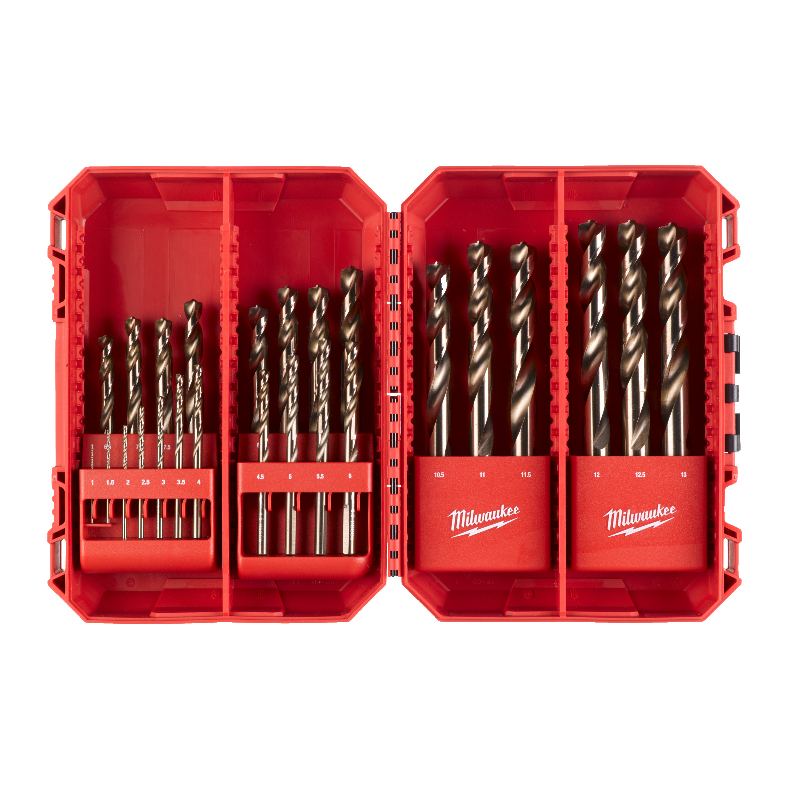 Milwaukee Metallbohrer HSS-G Cobalt Set 25-tlg.