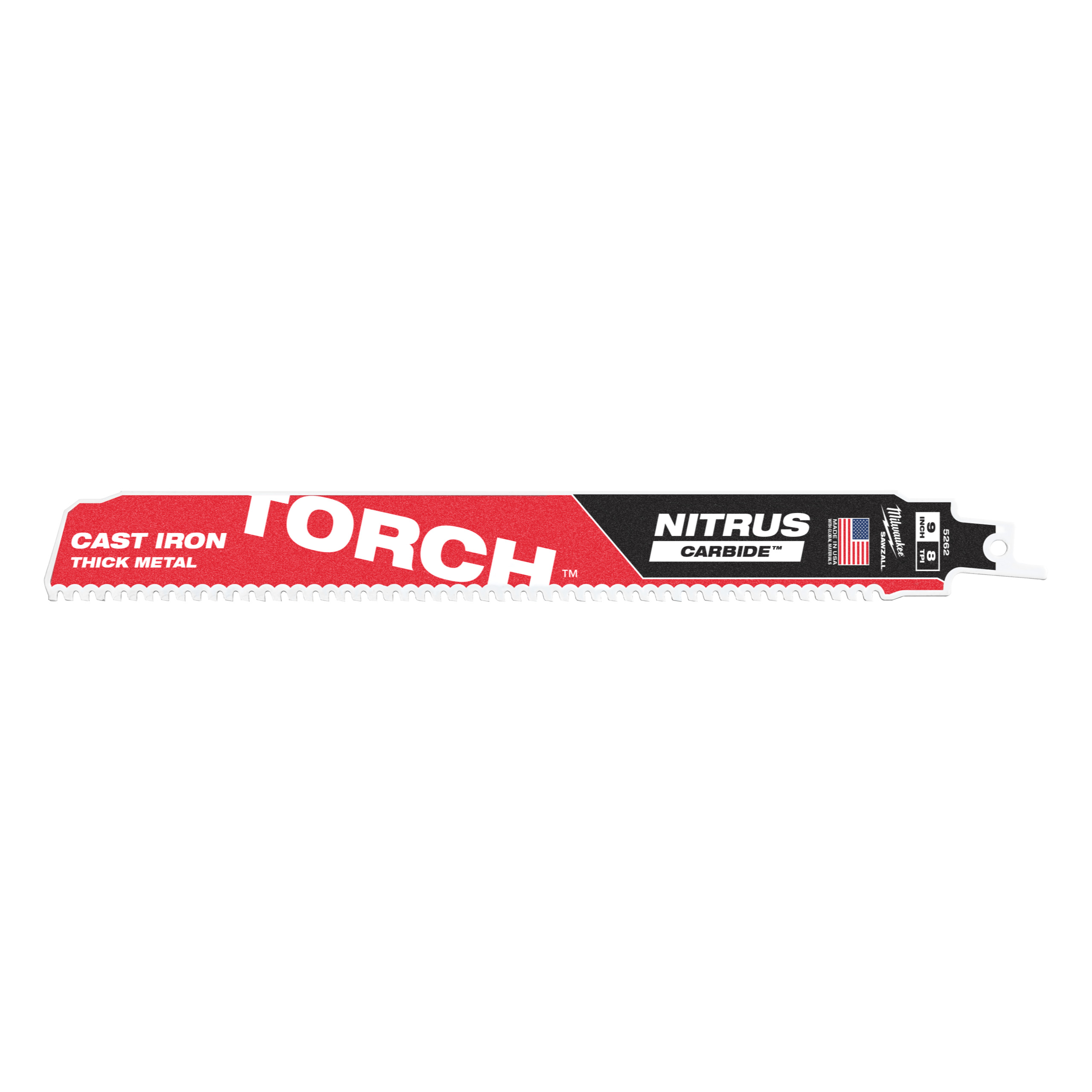Milwaukee Säbelsägeblatt 230x8 mm TORCH NITRUS HM