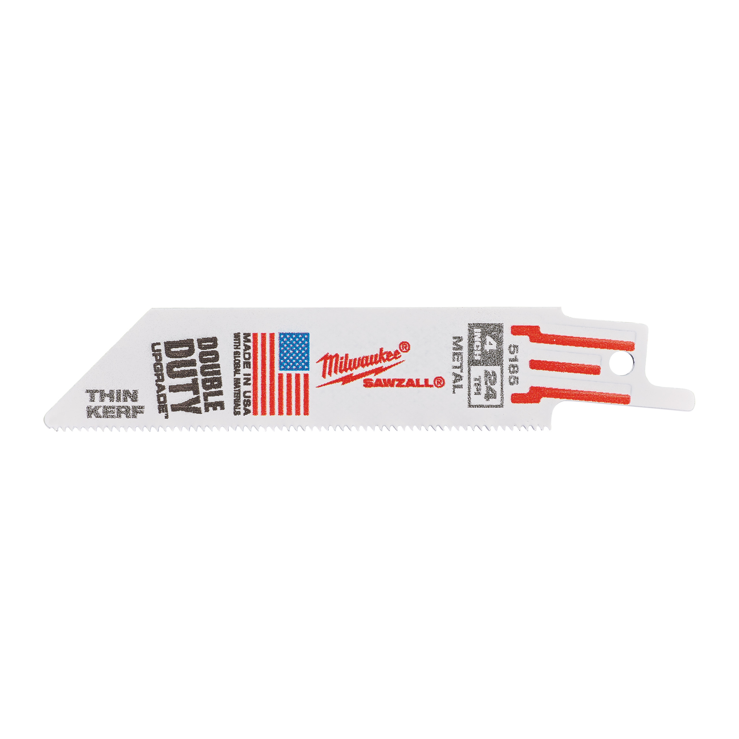 Milwaukee 300Mm X 18 Tpi -5Pc Säbelsägeblatt