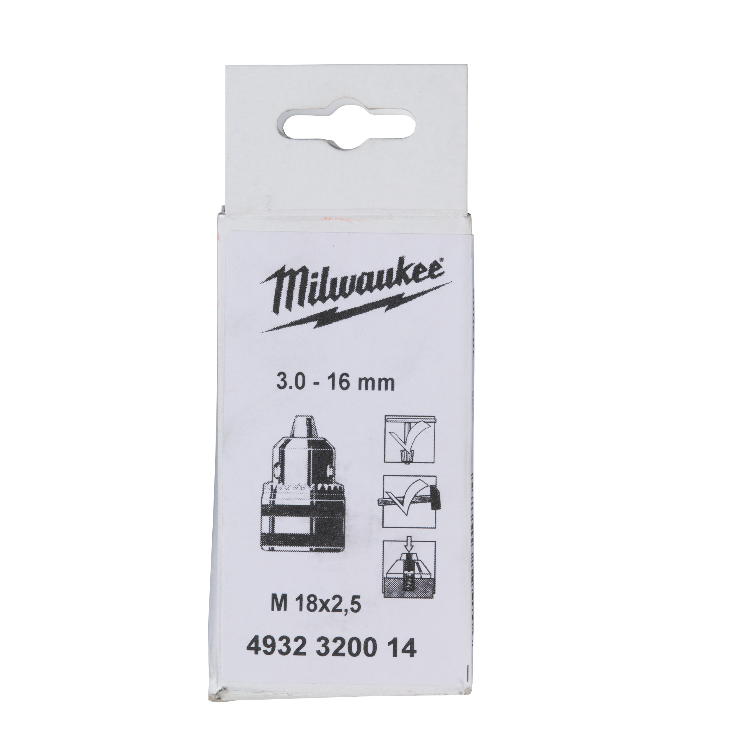 Milwaukee Zahnkranzbohrfutter 3-16Mm M18X2.5