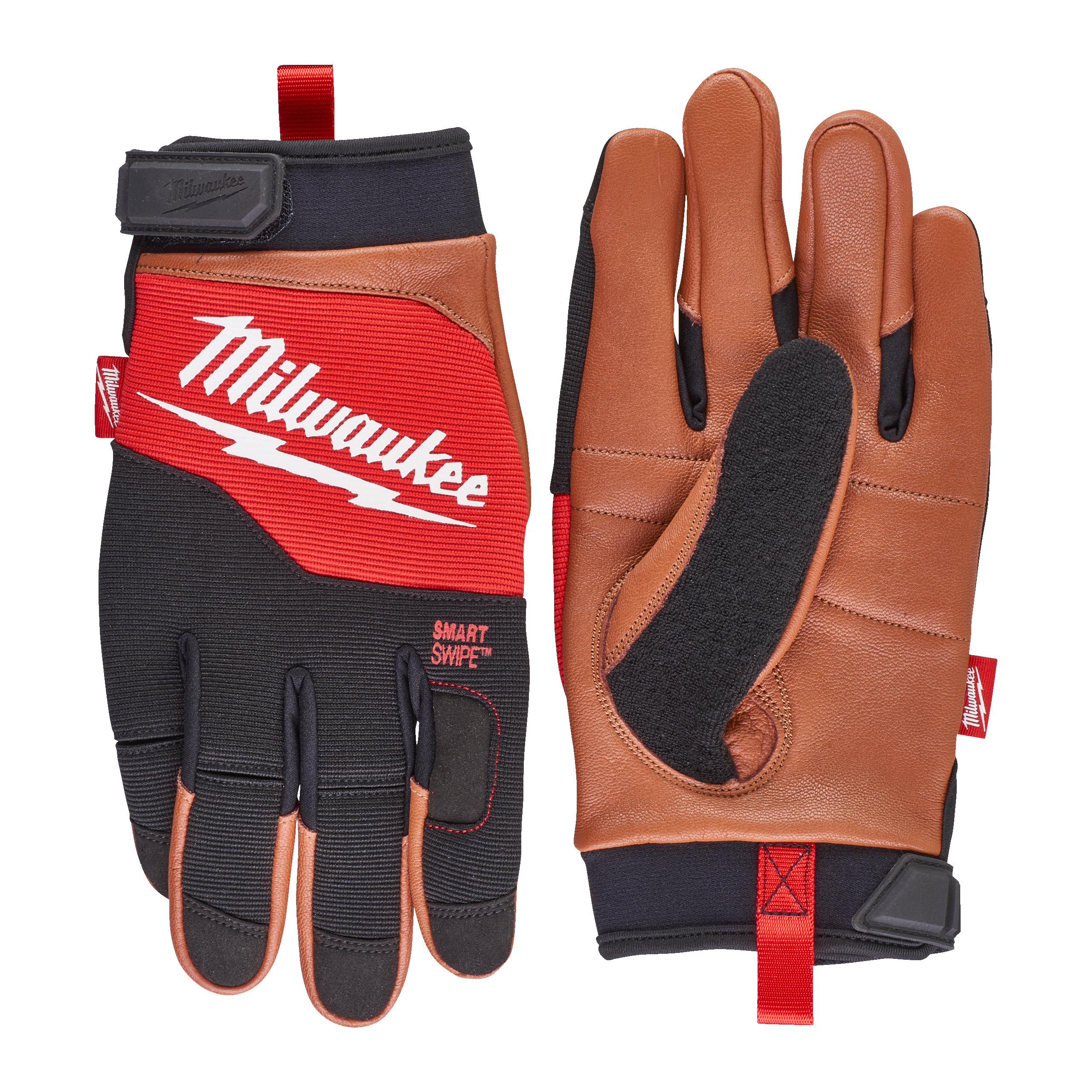 Milwaukee Arbeitshandschuhe Leder Hybrid 7/S