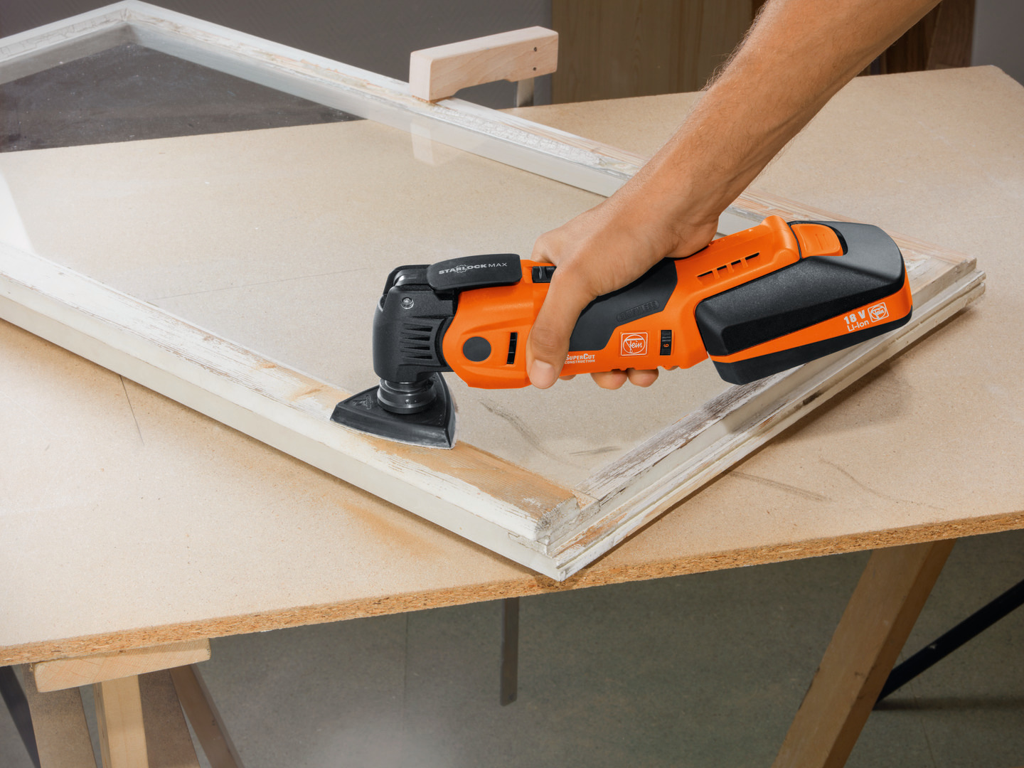 Fein Schleifplatten-Set, ungelocht