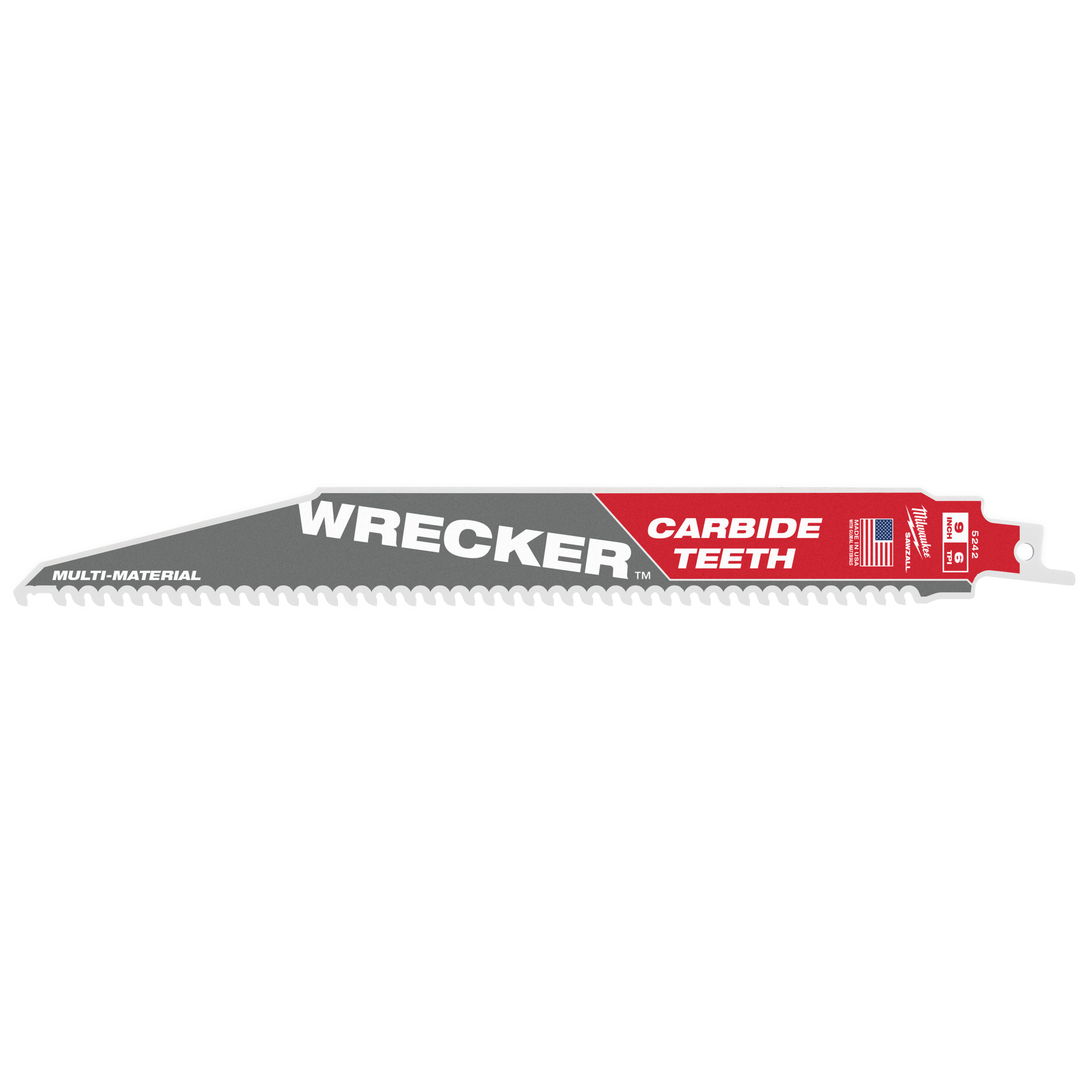 Milwaukee Säbelsägeblatt 230x6 mm WRECKER_HM-best.