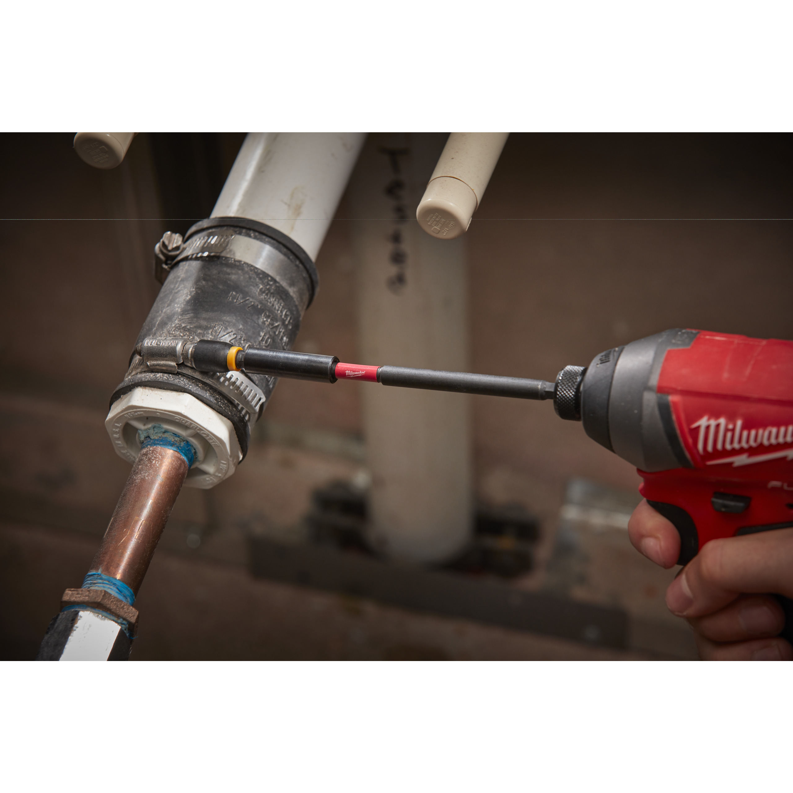 Milwaukee Magnetbithalter 1/4"Hex 152 mm SHOCKWAVE
