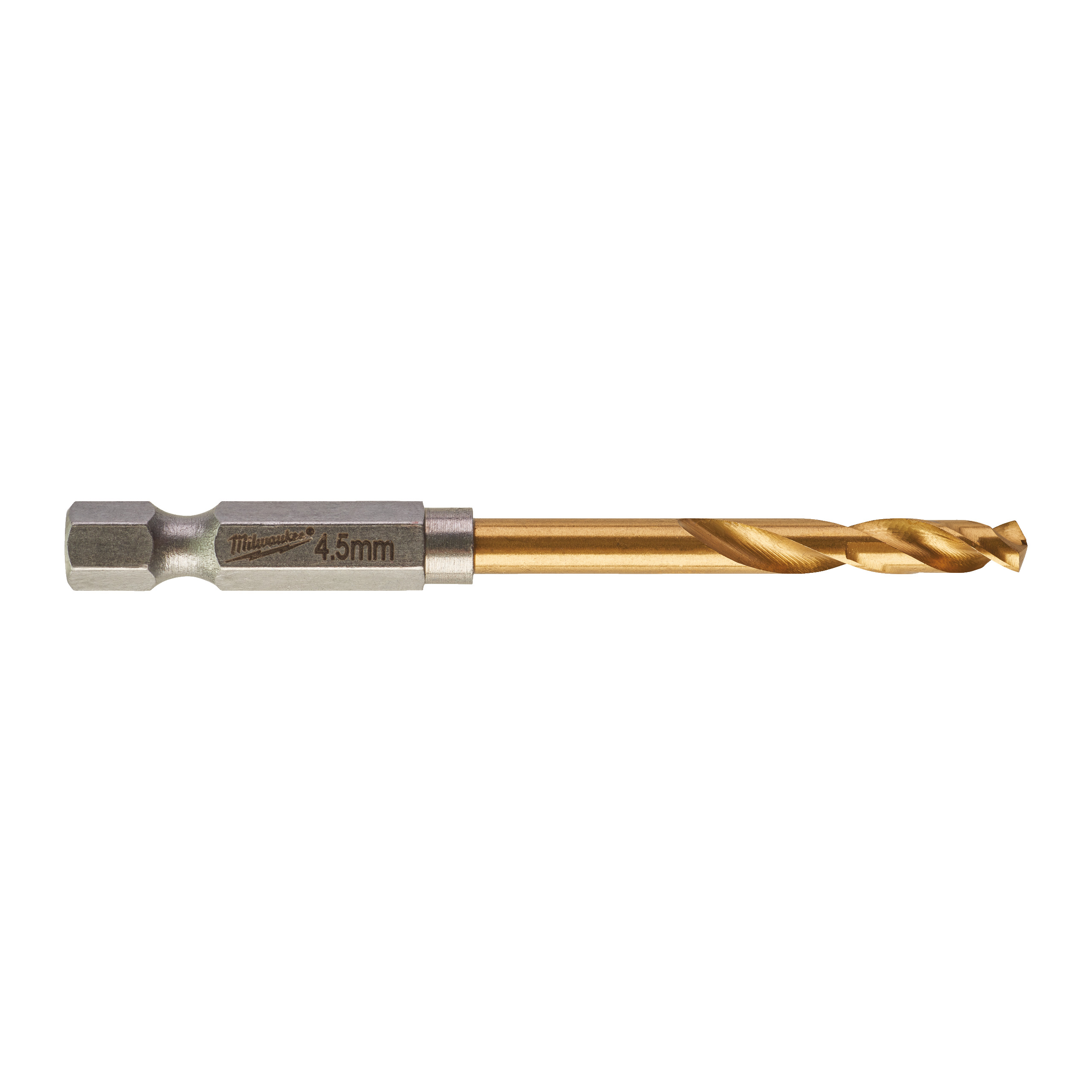 Milwaukee Metallbohrer SWave HSS-G TiN 4,5mm(10pc)