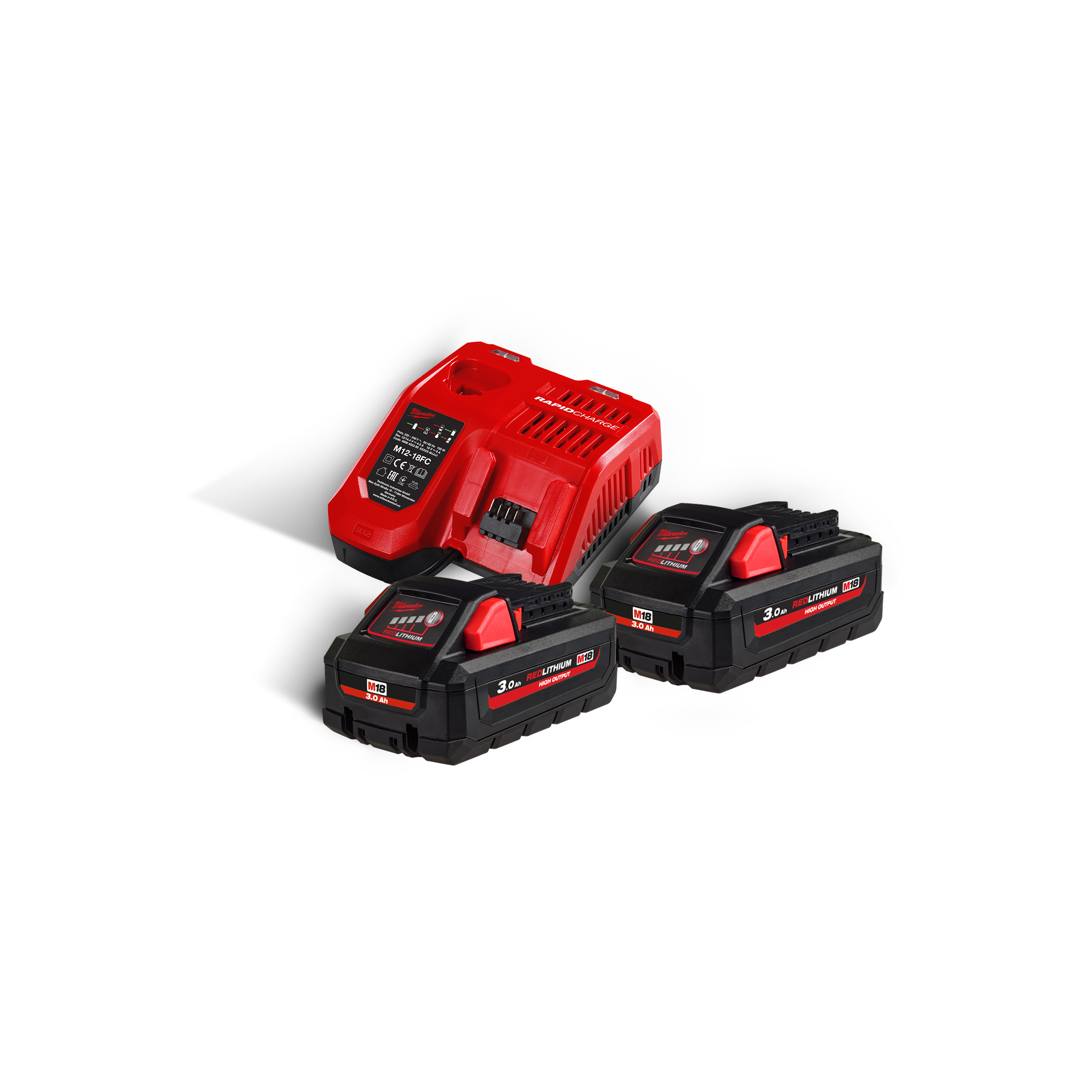 Milwaukee M18Hnrg-302 Akkus + Ladegerät