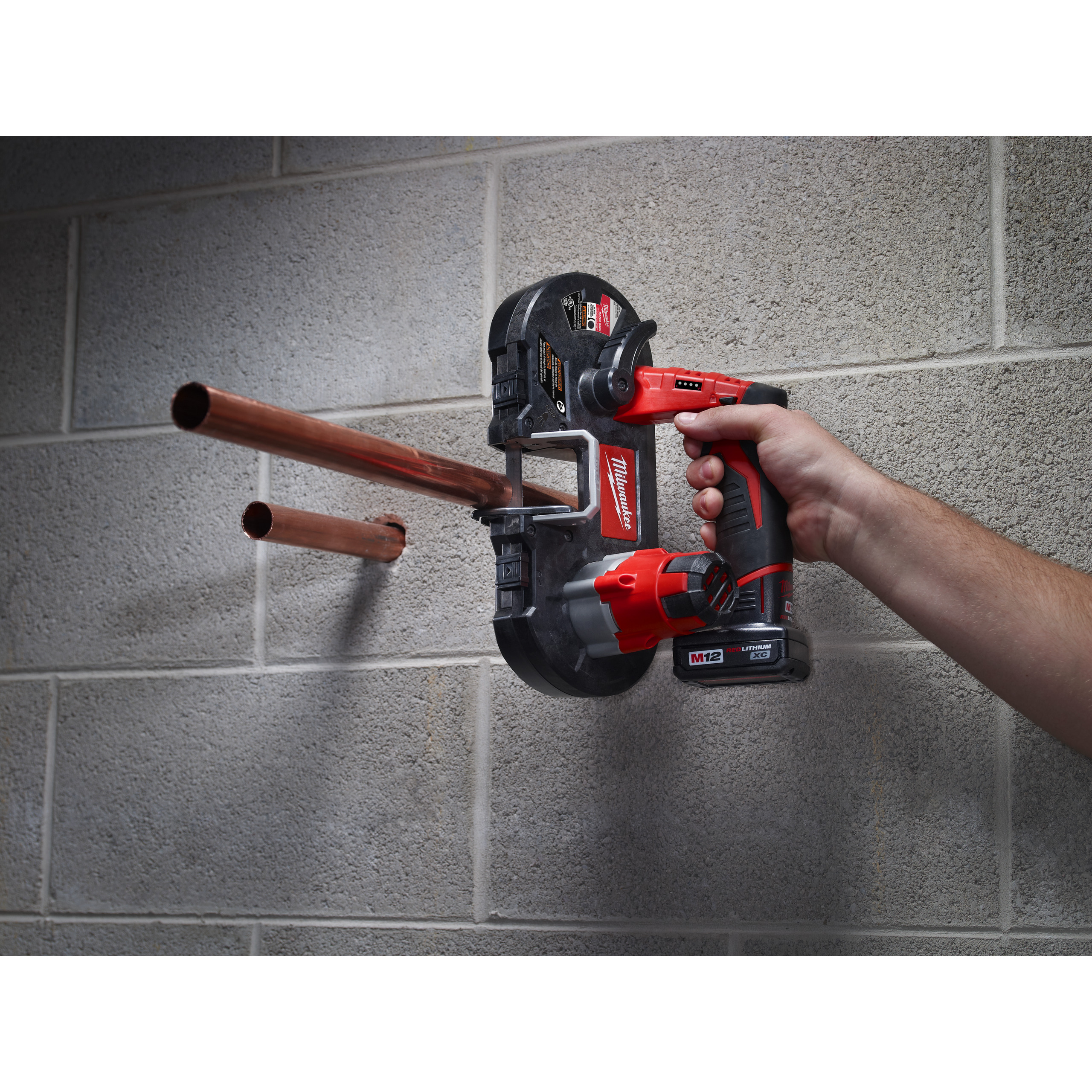 Milwaukee M12Bs-0 Akku-Bandsaege