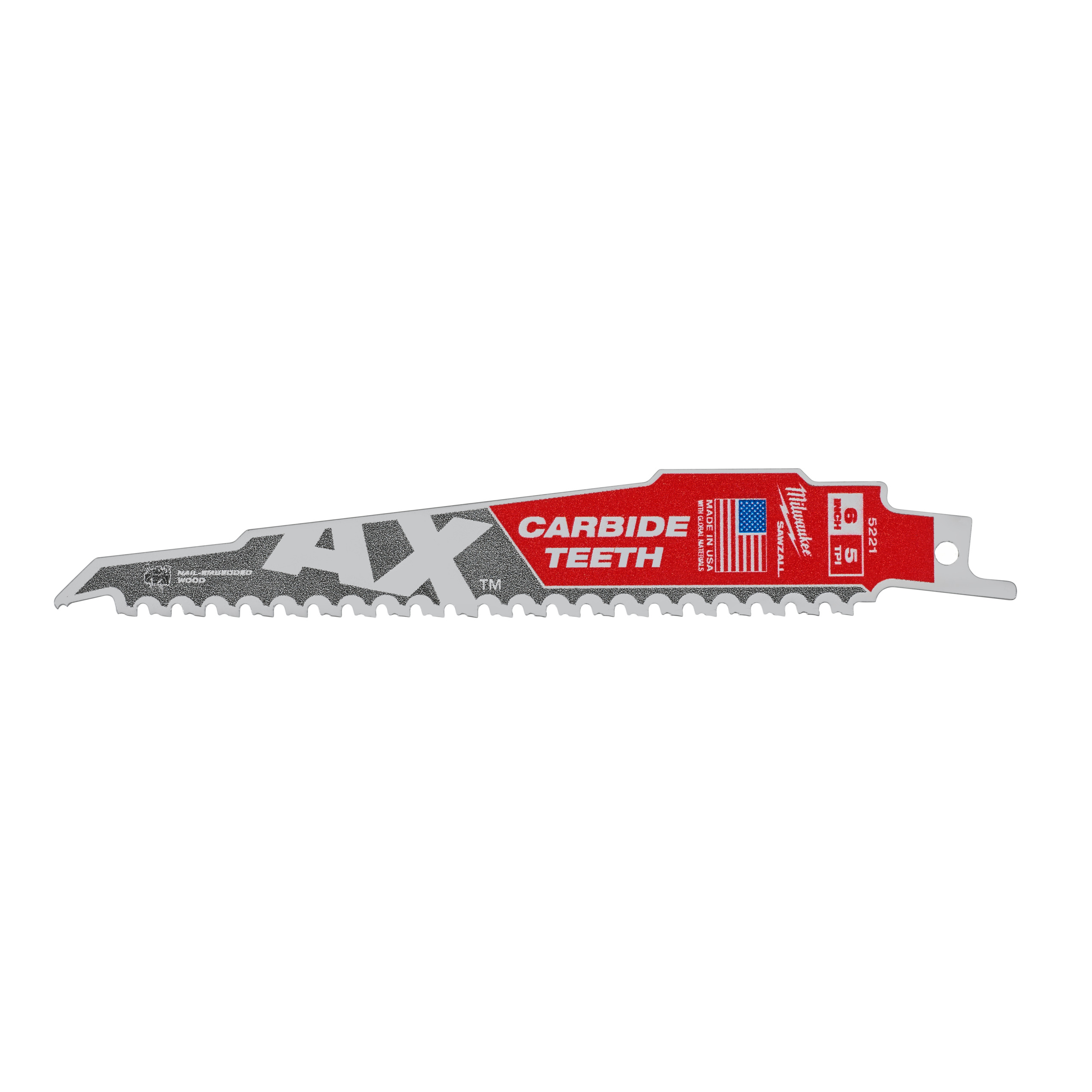 Milwaukee Säbelsägeblatt 150x5 mm THE AX HM (1)