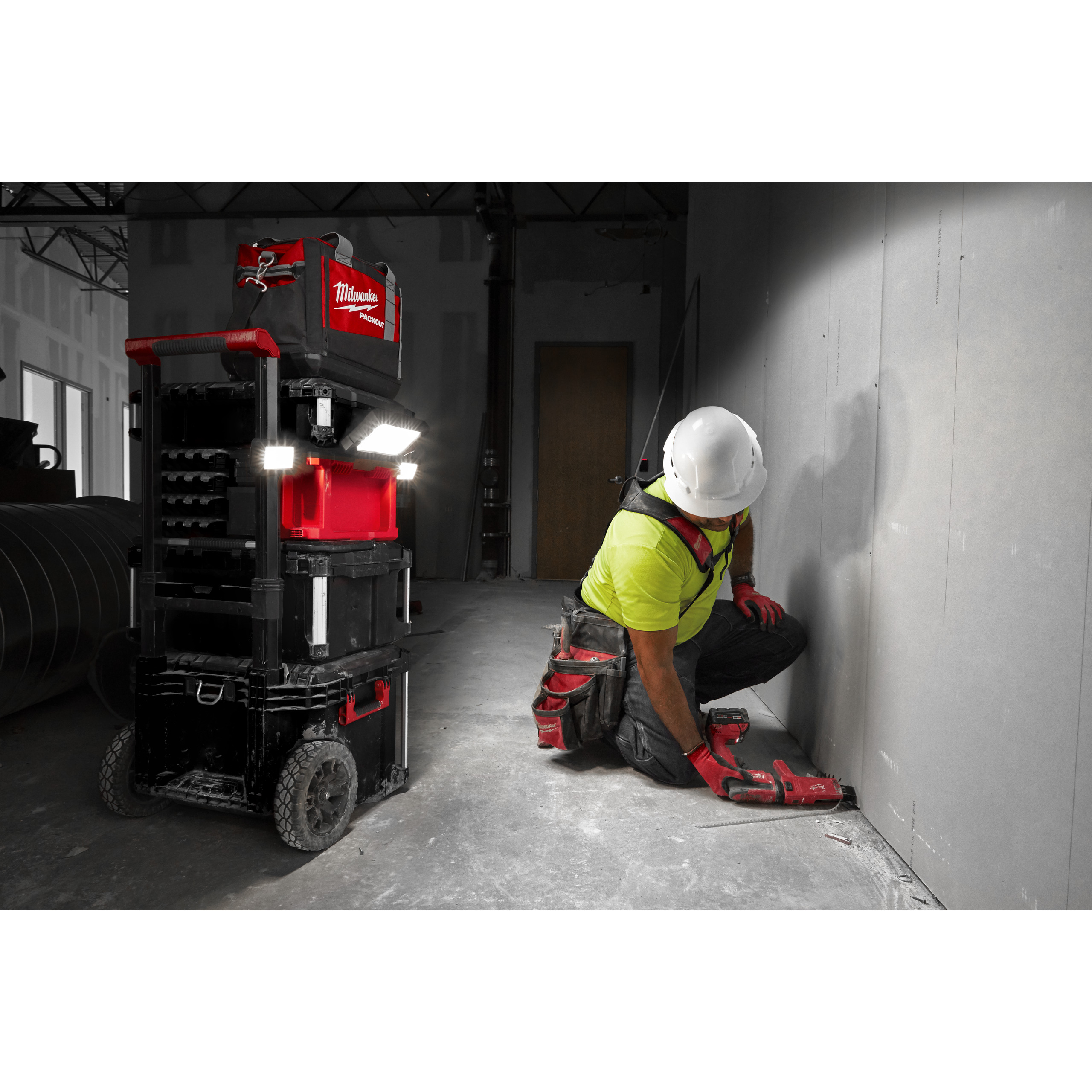 Milwaukee M18POALC-0 Akku-Packout-Leuchte