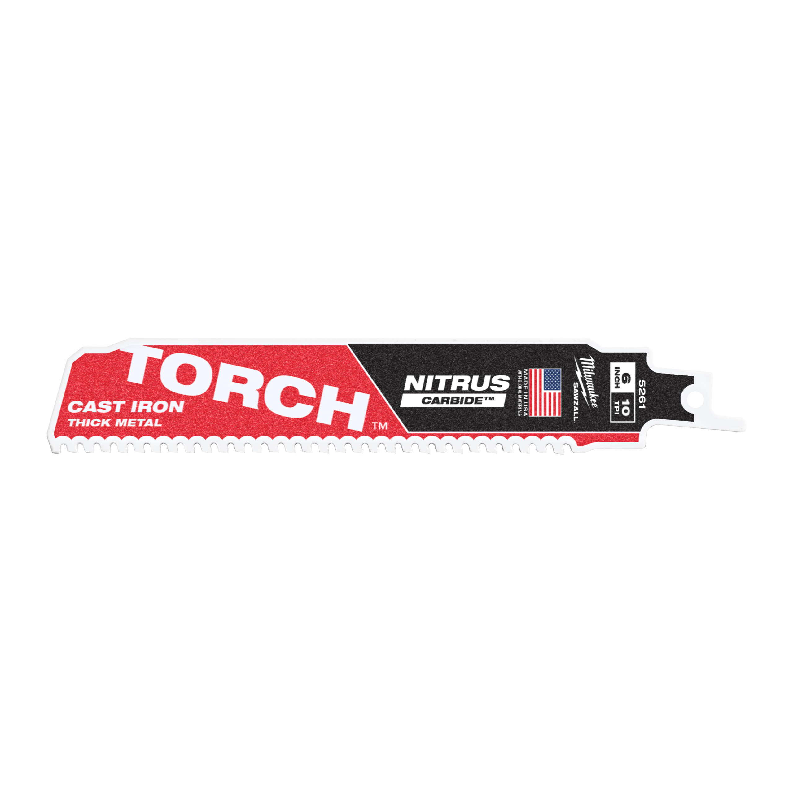 Milwaukee Säbelsägeblatt 150x10 mm TORCH NITRUS_HM