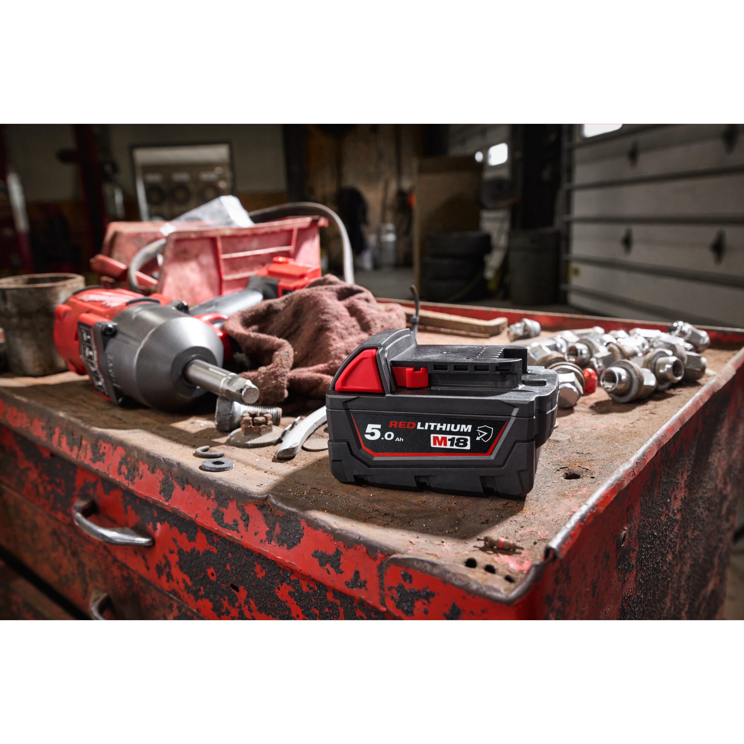 Milwaukee M18B5-CR Ak 5.0Ah Chemikalienbestä.