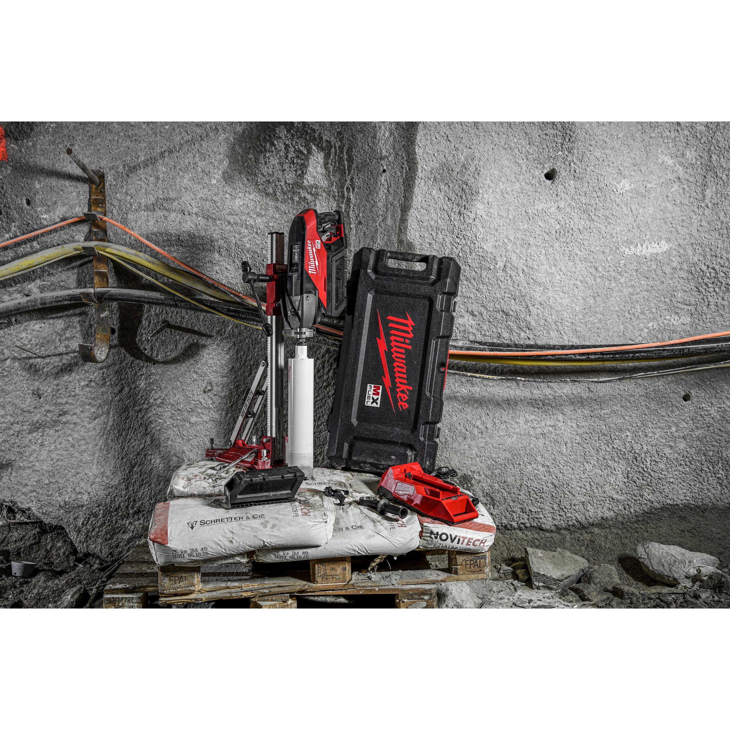 Milwaukee Mxfdr255Tv Magnetbohrständer