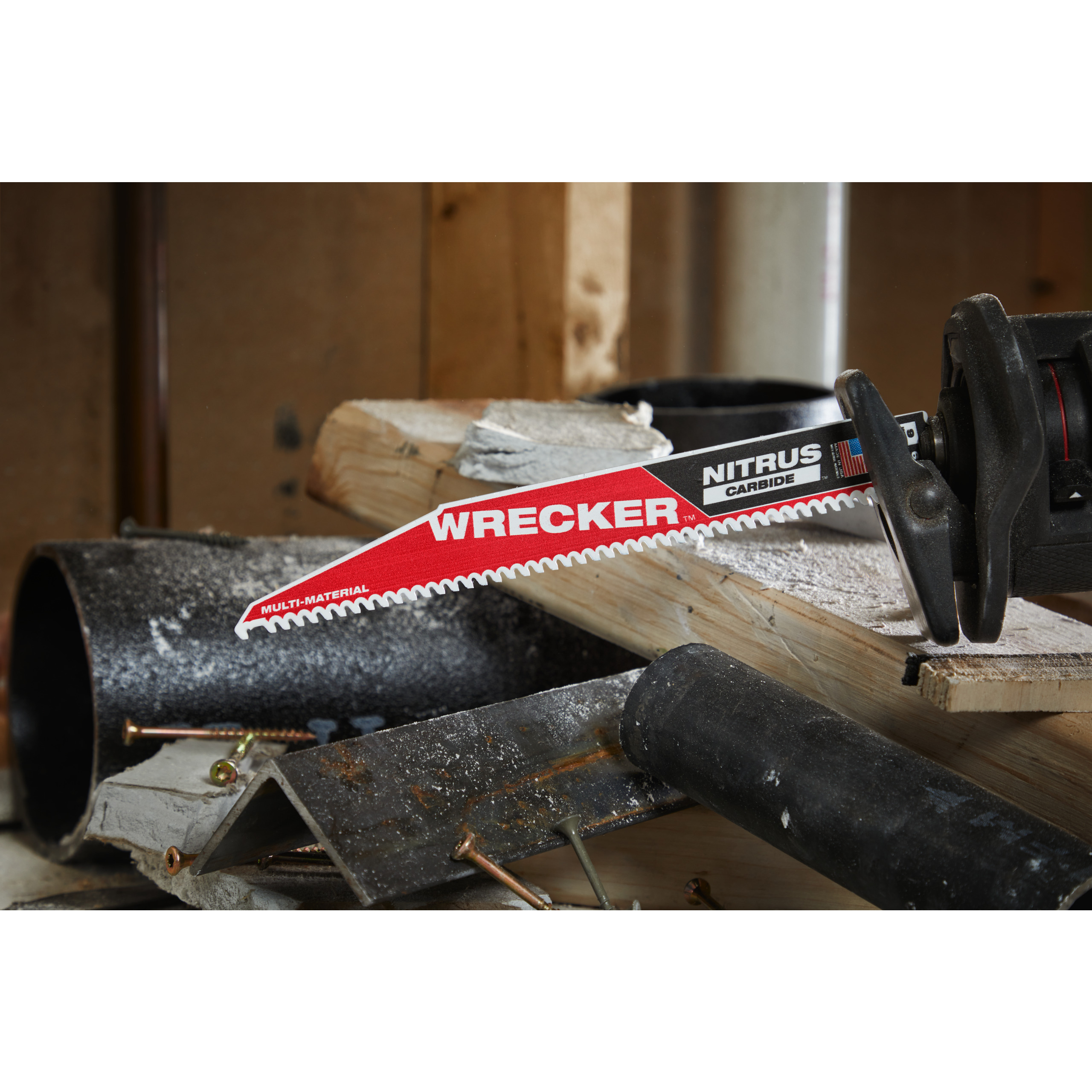 Milwaukee Säbelsägebl. 300x6 mm WRECKER NITRUS_HM