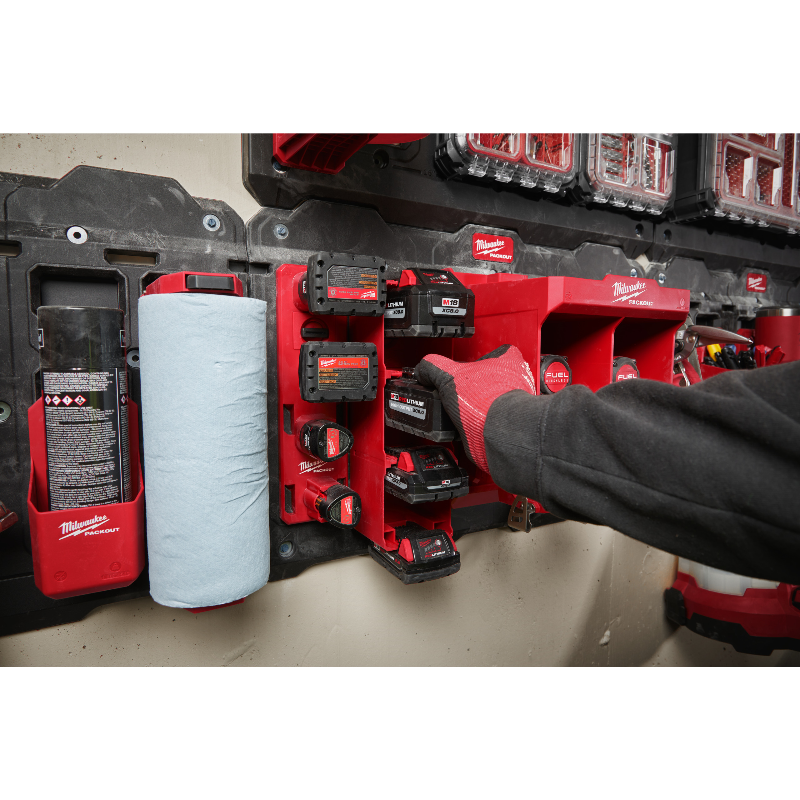 Milwaukee PACKOUT M18 Akkuhalter