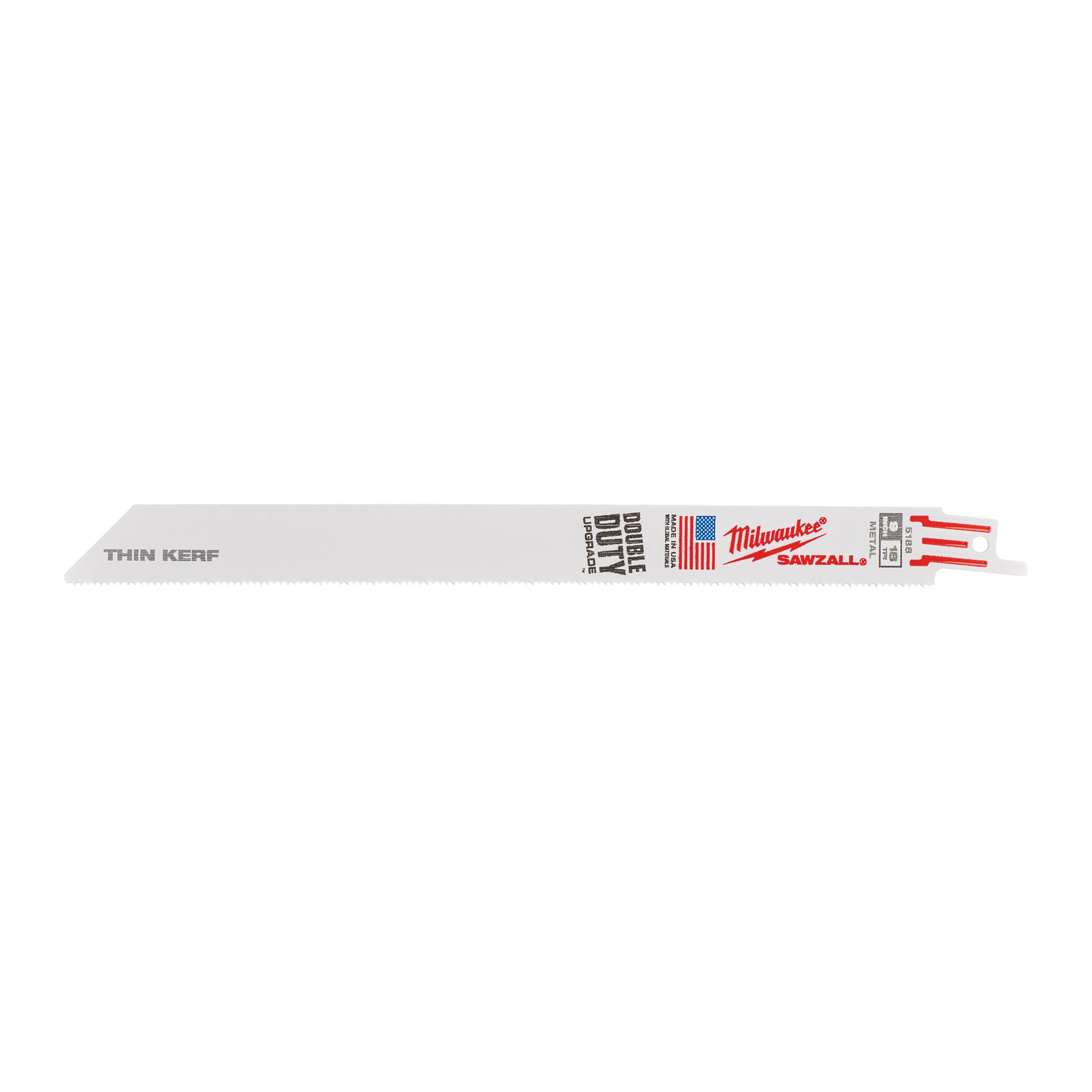 Milwaukee 230Mm X 18 Tpi -5Pc Säbelsägeblatt