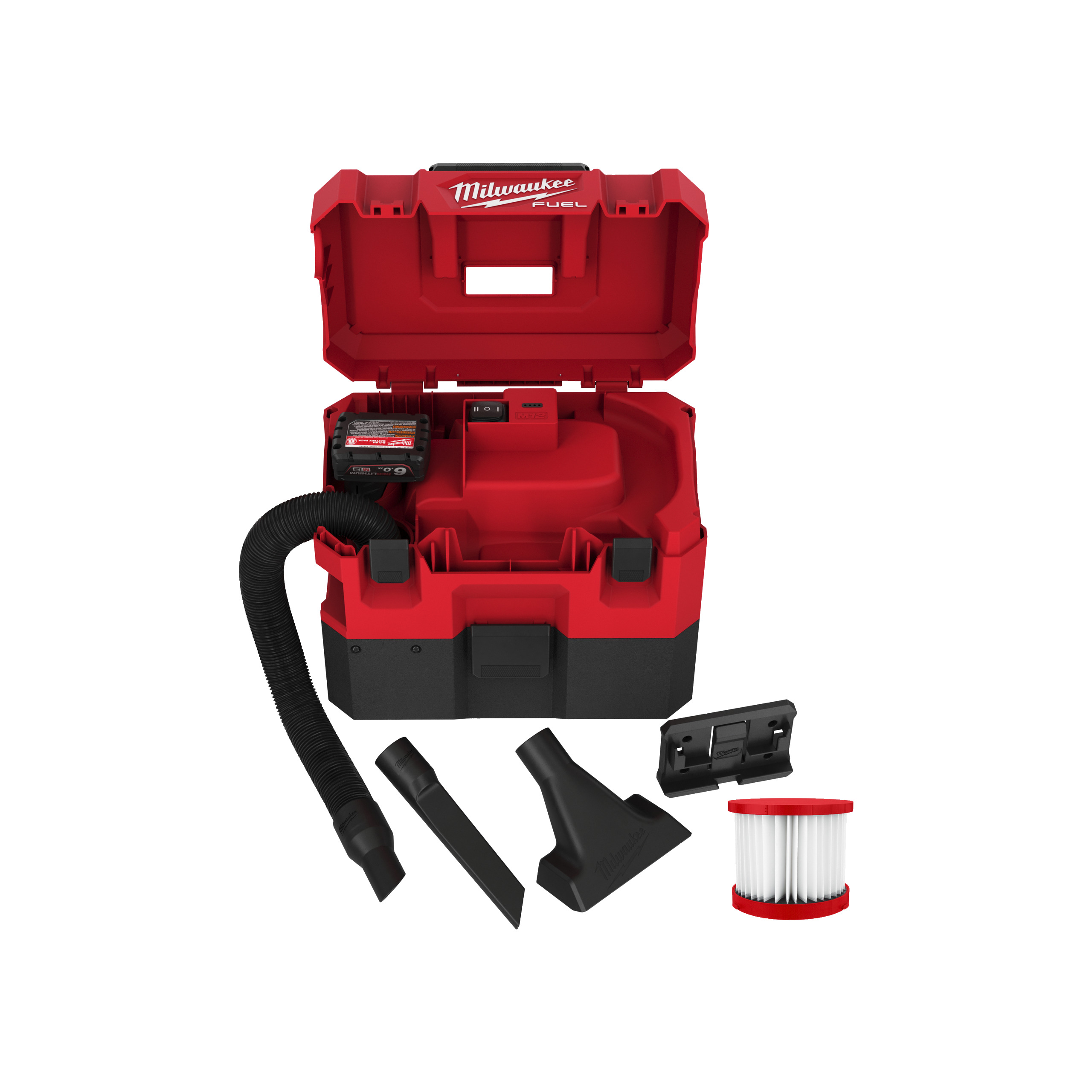 Milwaukee M12FVCL-0 FUEL Ak-Nass/Trockensauger